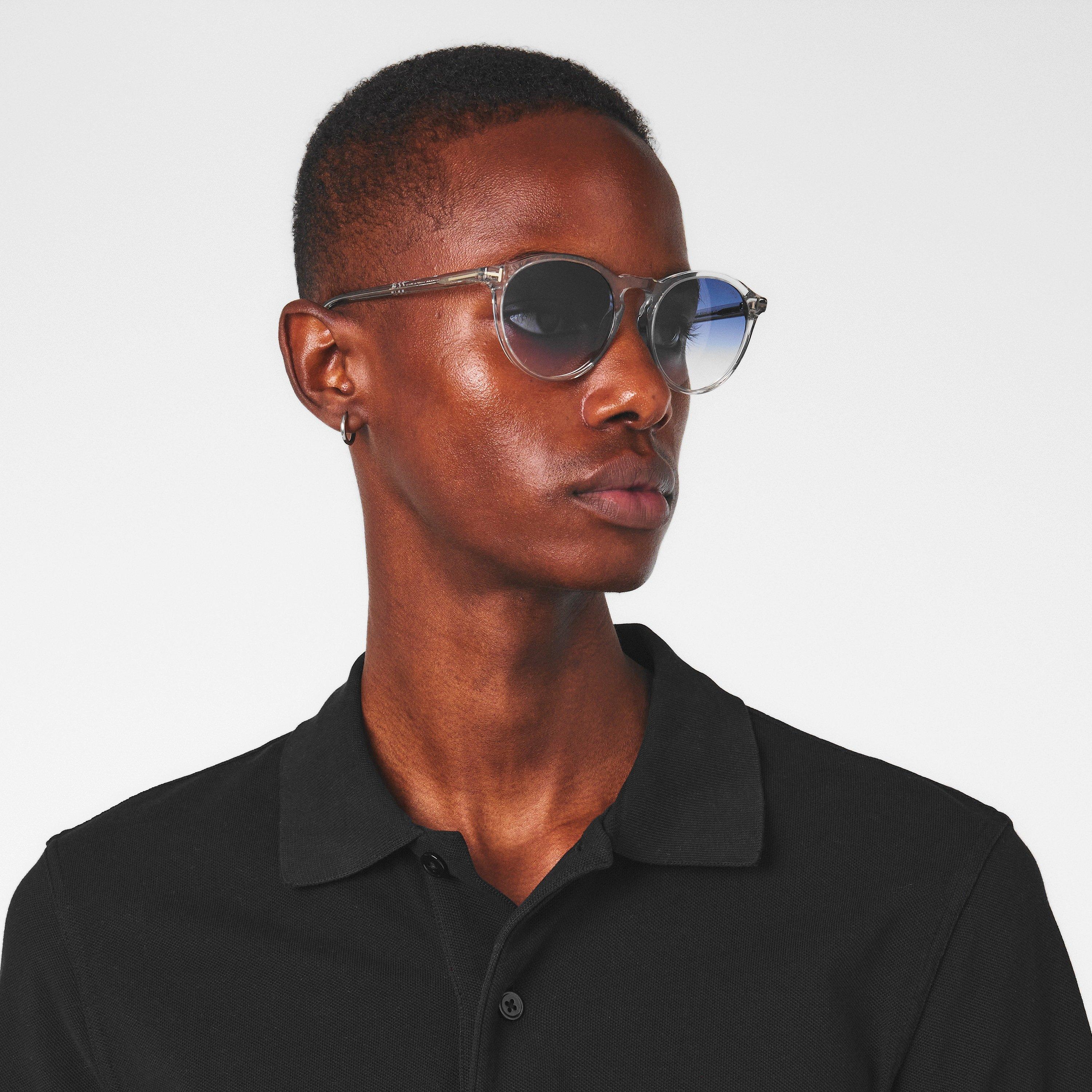 Grey - Tom Ford - Men's Round Sunglasses, Round Style - 3