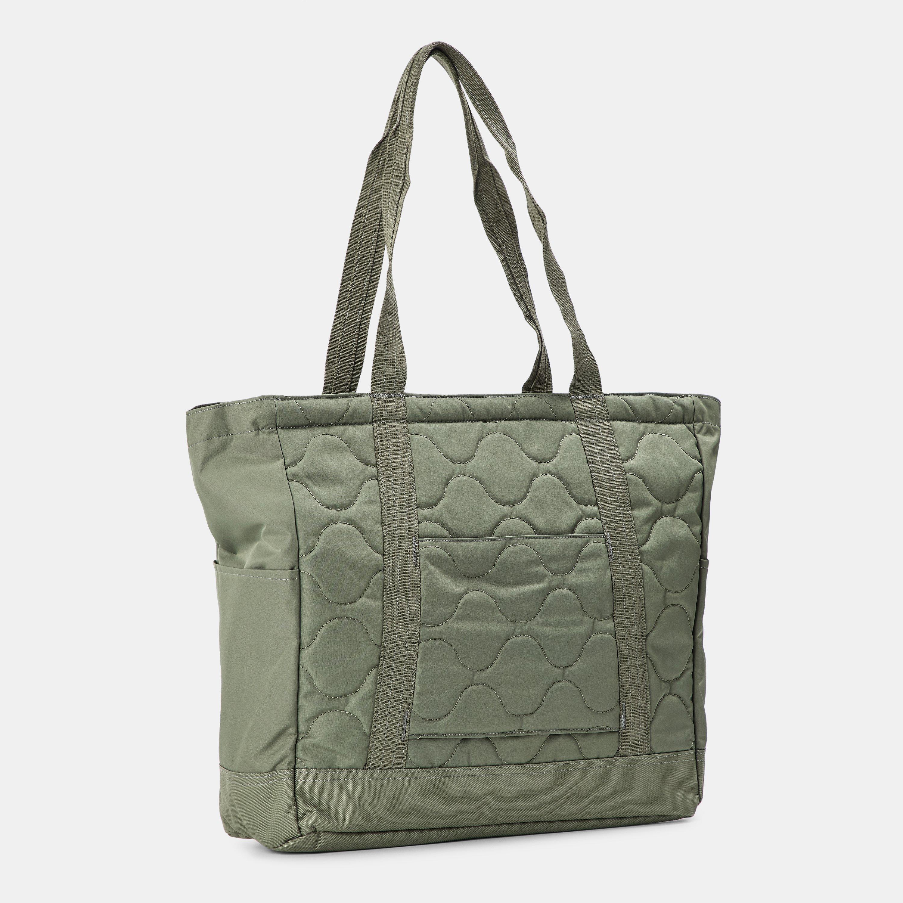 Beetle Green - Herschel Supply Co - Heritage Quilted Capsule Tote Bag - 2