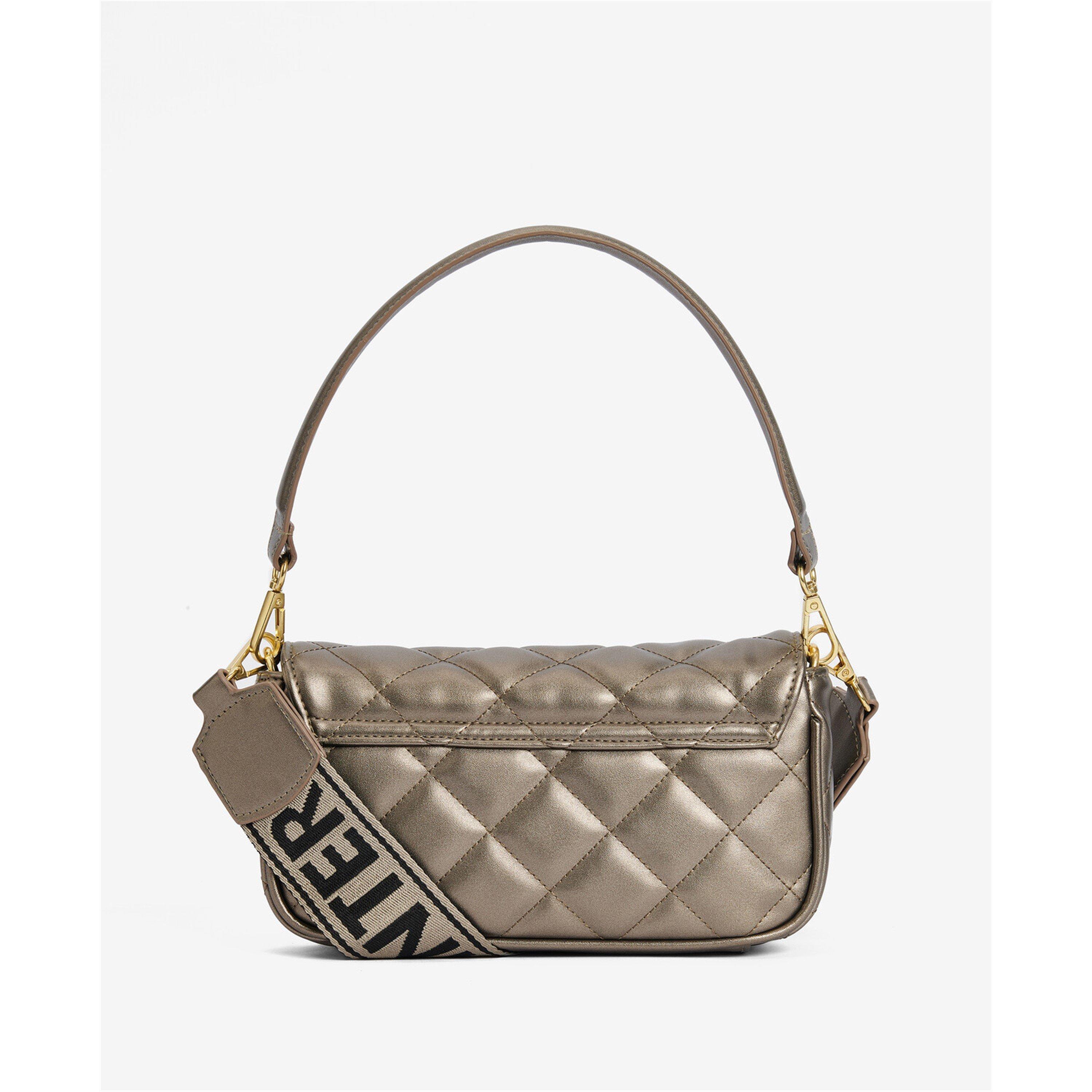 Gunmetal - Barbour International - Soho Mini Quilted Crossbody Bag - 3
