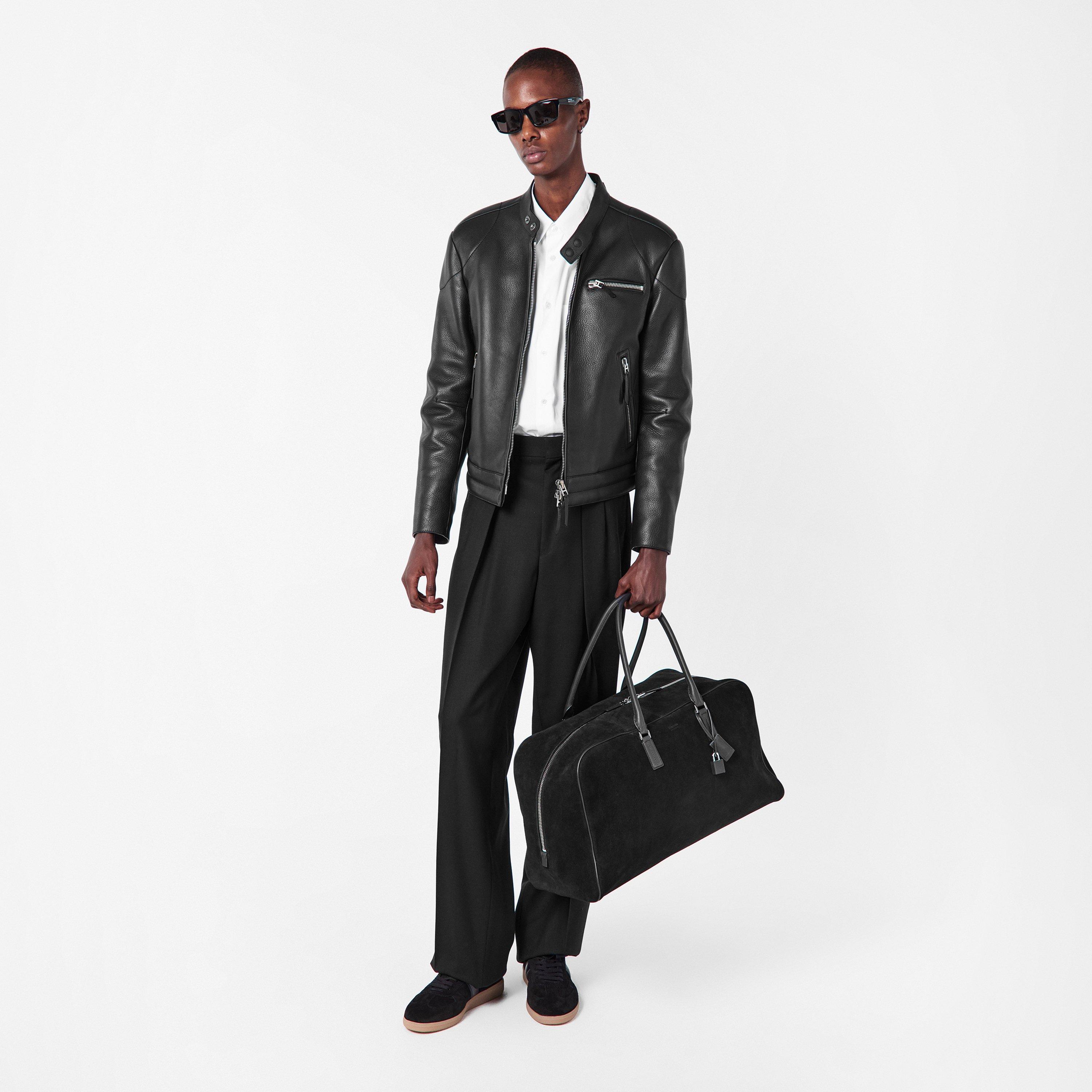 Black - Tom Ford - Men's Bowling Holdall - 6