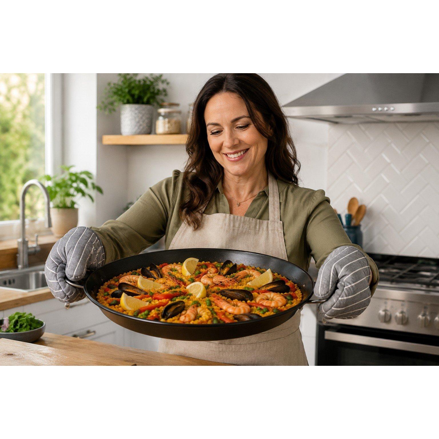 Multi - Alpina - ALPINA Paella Pan 39.5cm Non Stick - 3