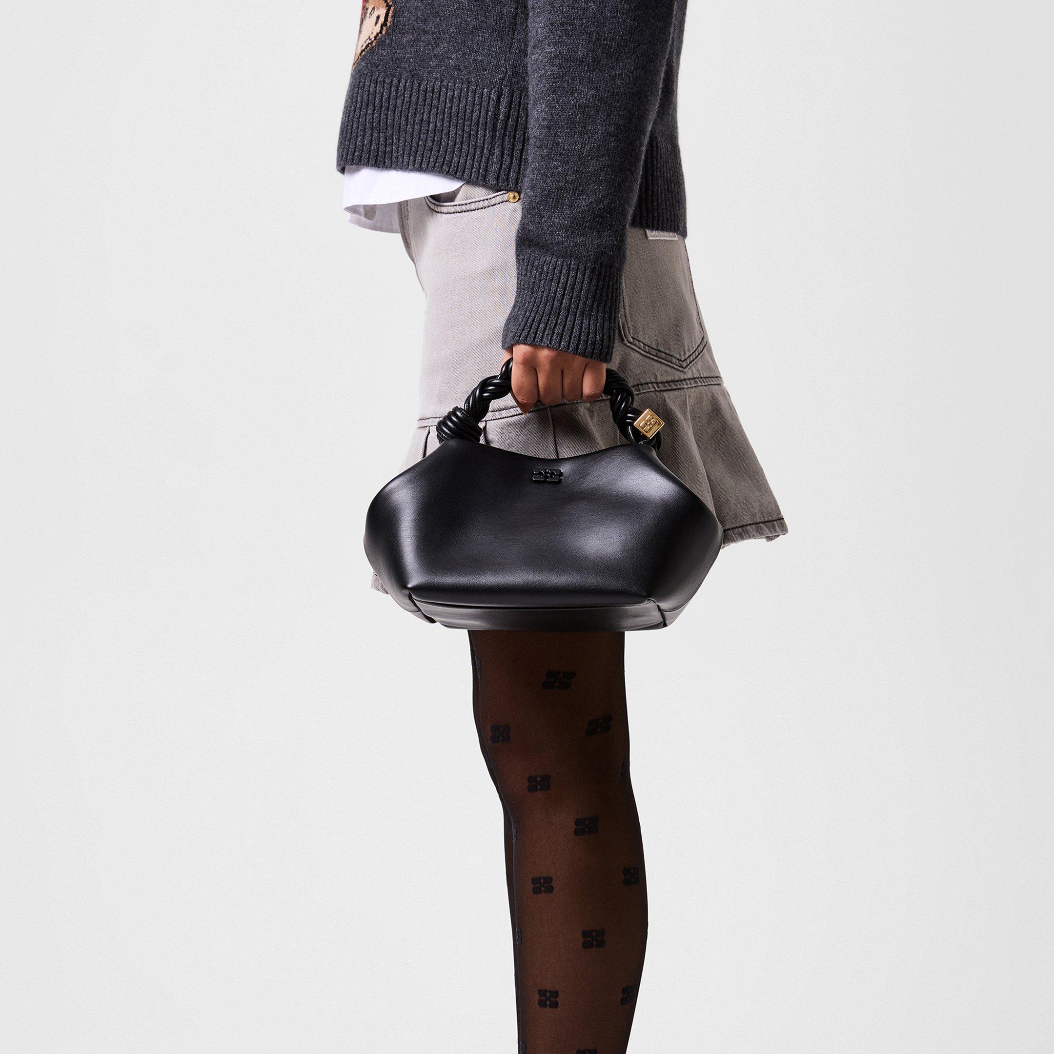 Black - Ganni - Women's Bou Small Crossbody Bag - 2