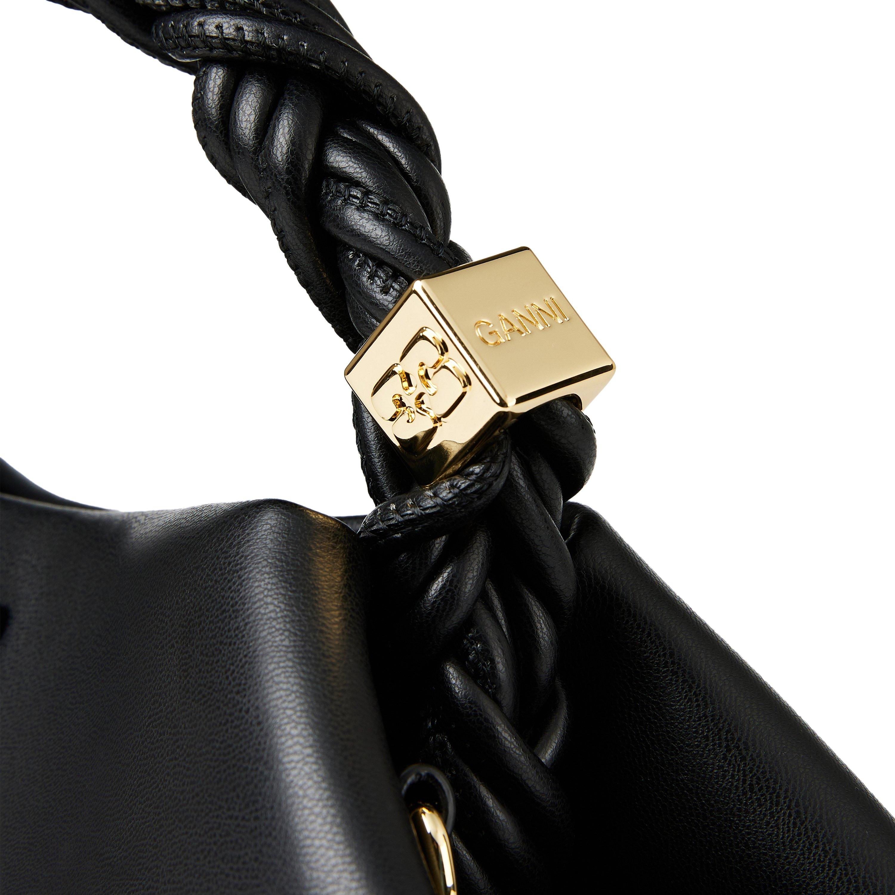 Black - Ganni - Women's Bou Small Crossbody Bag - 4