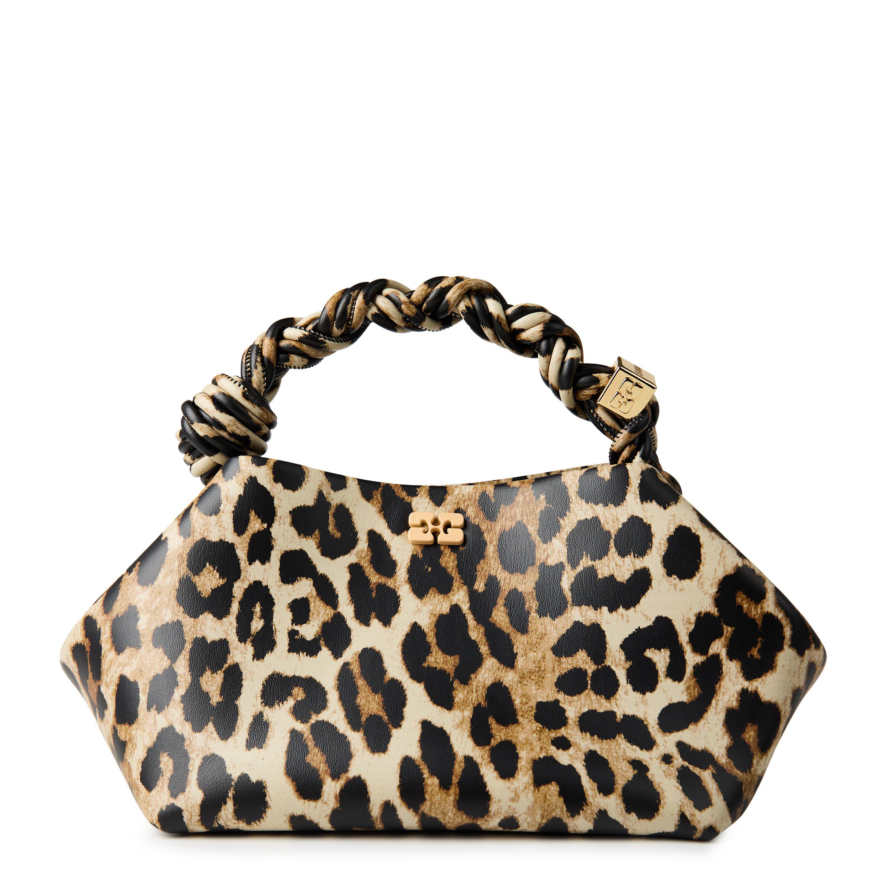 Ganni Women's Brown Small Bou Bag In Leopard - Image 3