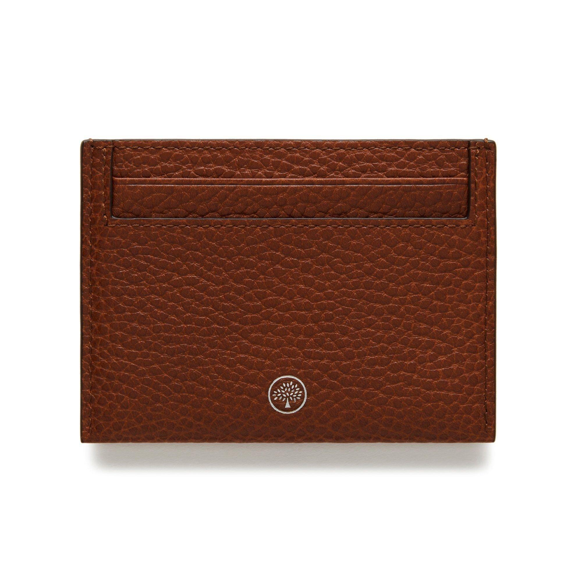 Oak - Mulberry - Credit Card Slip Two-Tone Small Classic Grain - 2
