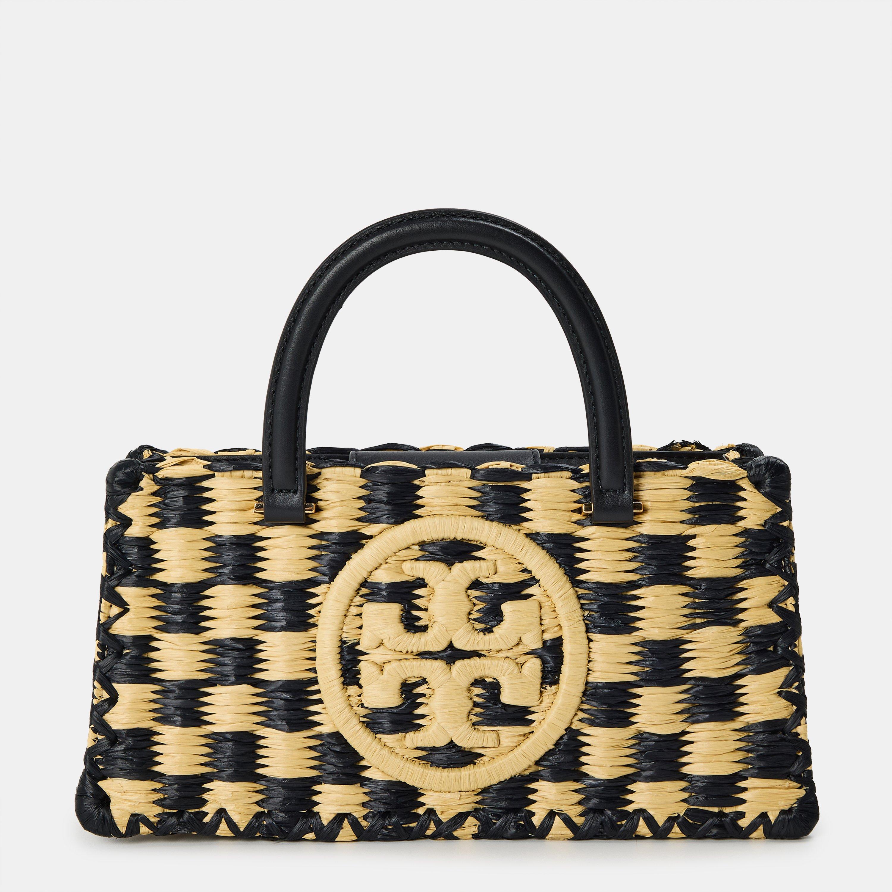 Tory Burch Women's Ella Tote Bag - Black/Natural
