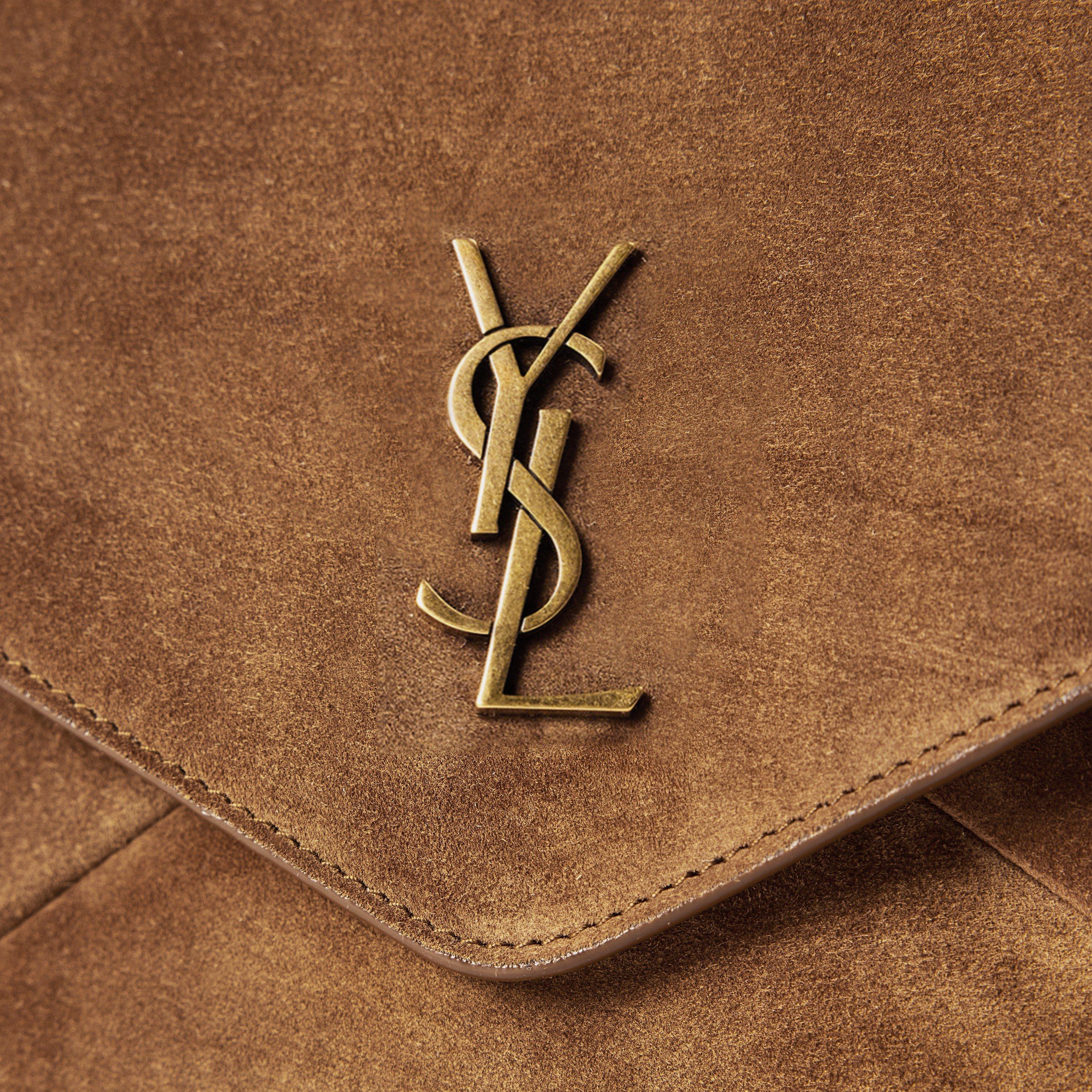 Caramel Cognac - Saint Laurent - Women's Contemporary Pouch - 3