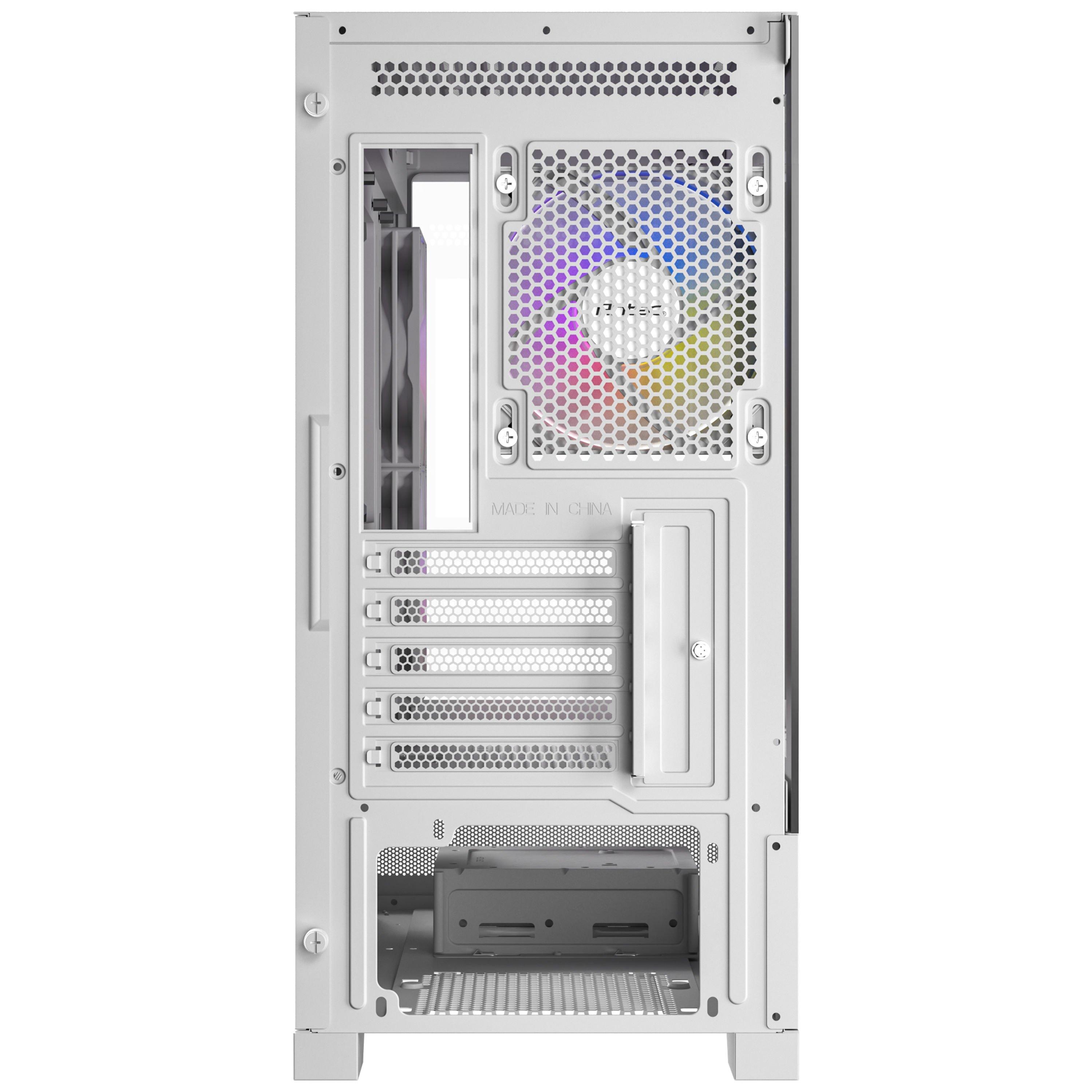 White - Antec - CX500m ARGB Mini Tower White - 4