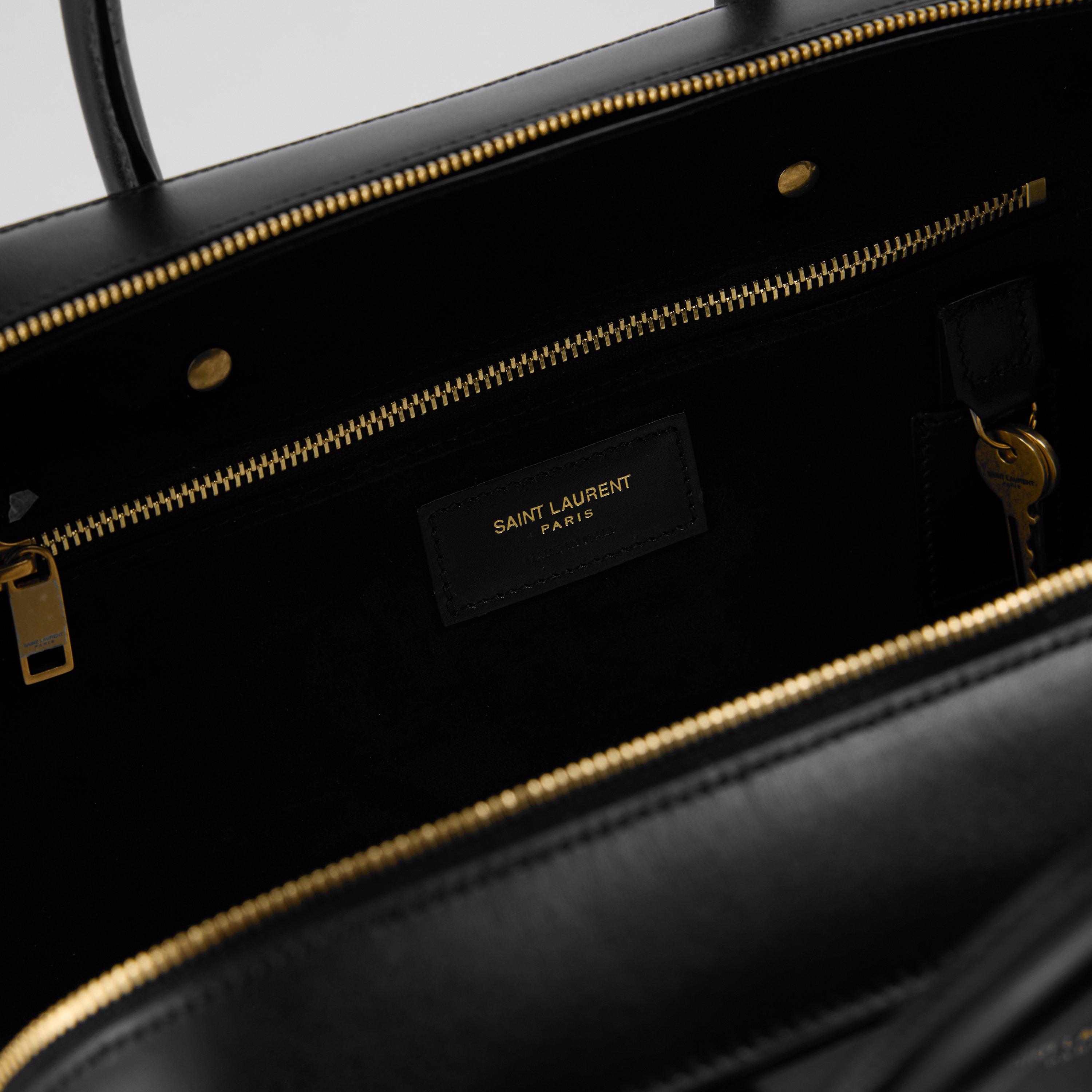 Noir - Saint Laurent - Women's SDJ Sm Bauleto Top Handle Bag - 5