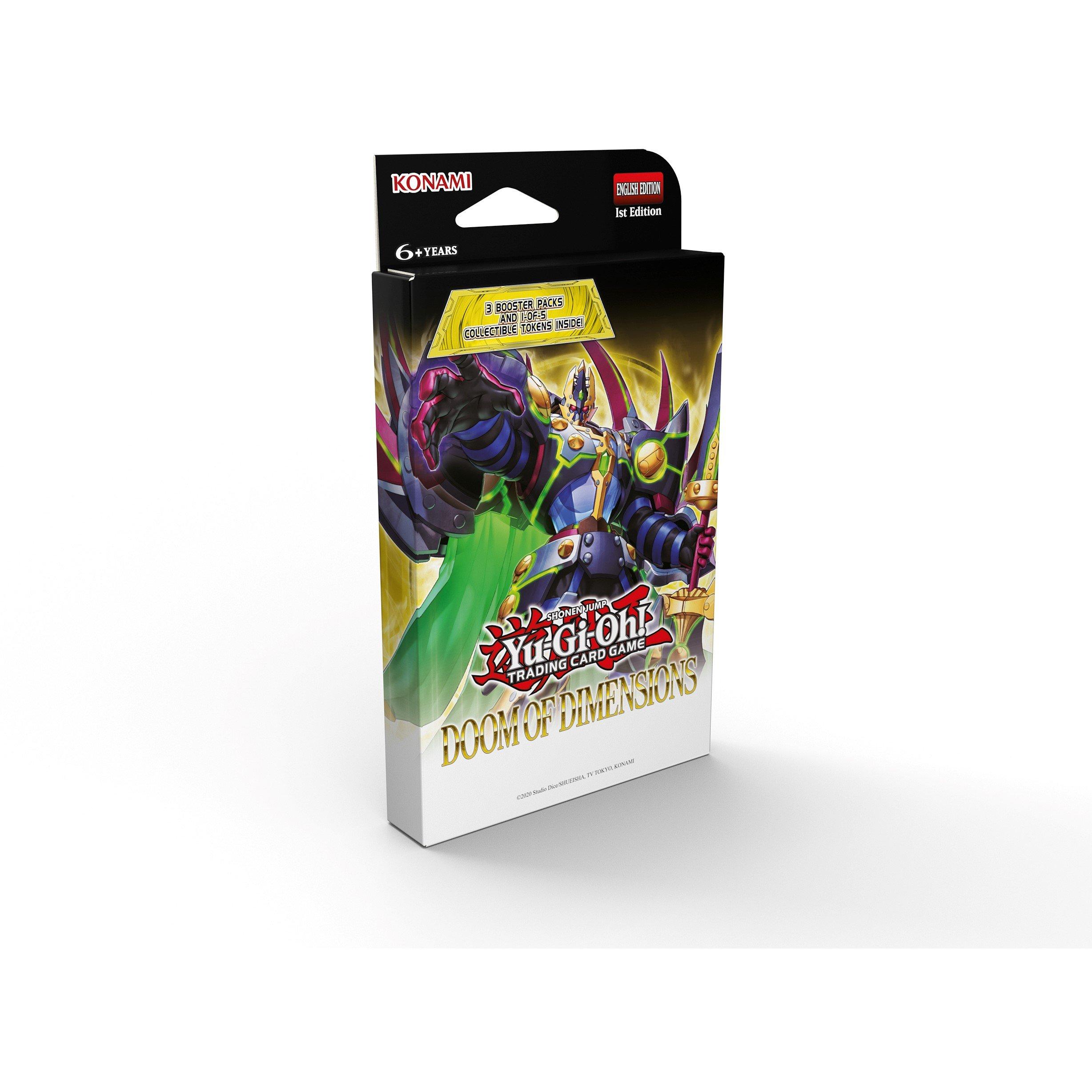 Yu-Gi-Oh Doom of Dimensions Tuckbox | Sports Direct