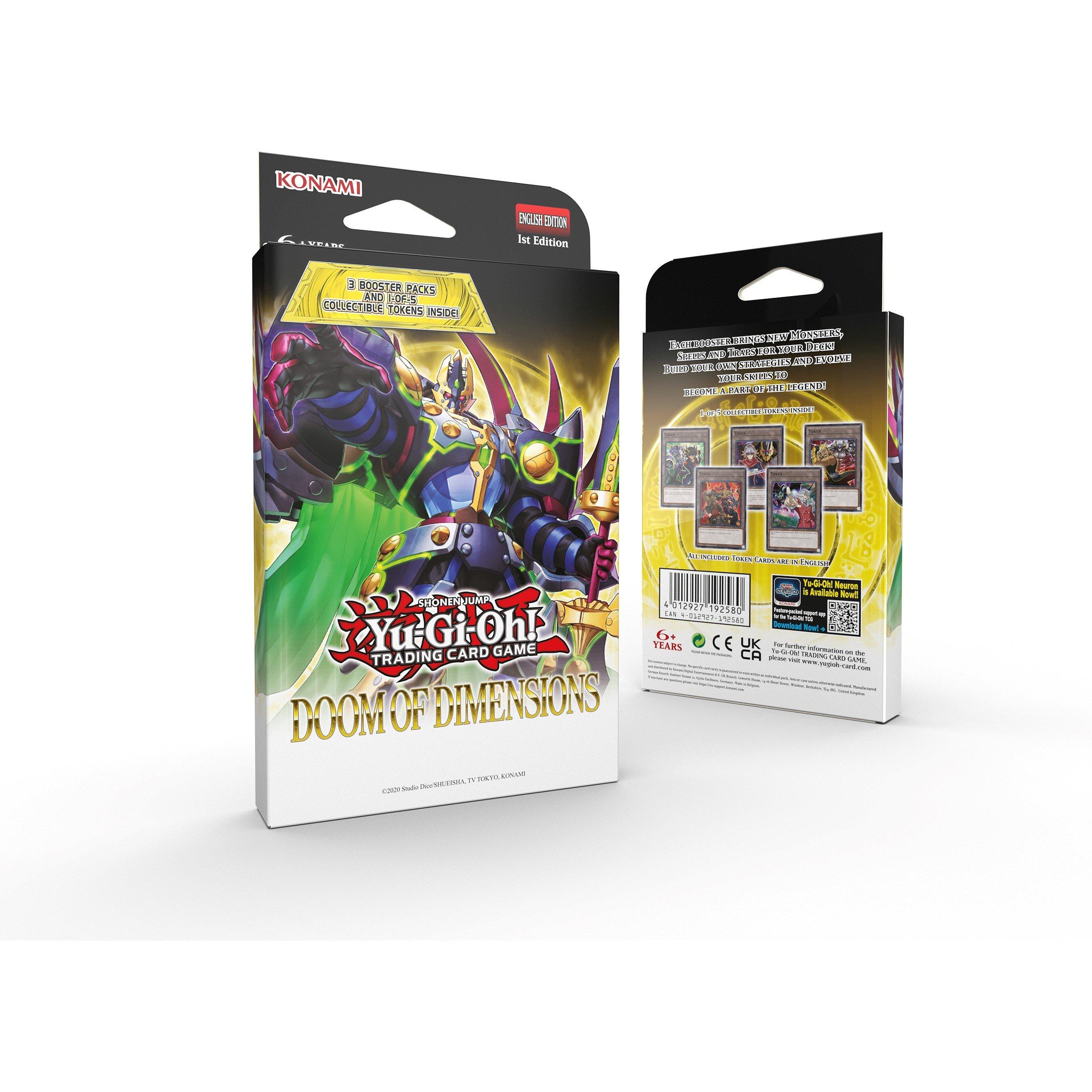 Yu-Gi-Oh Doom of Dimensions Tuckbox | Sports Direct