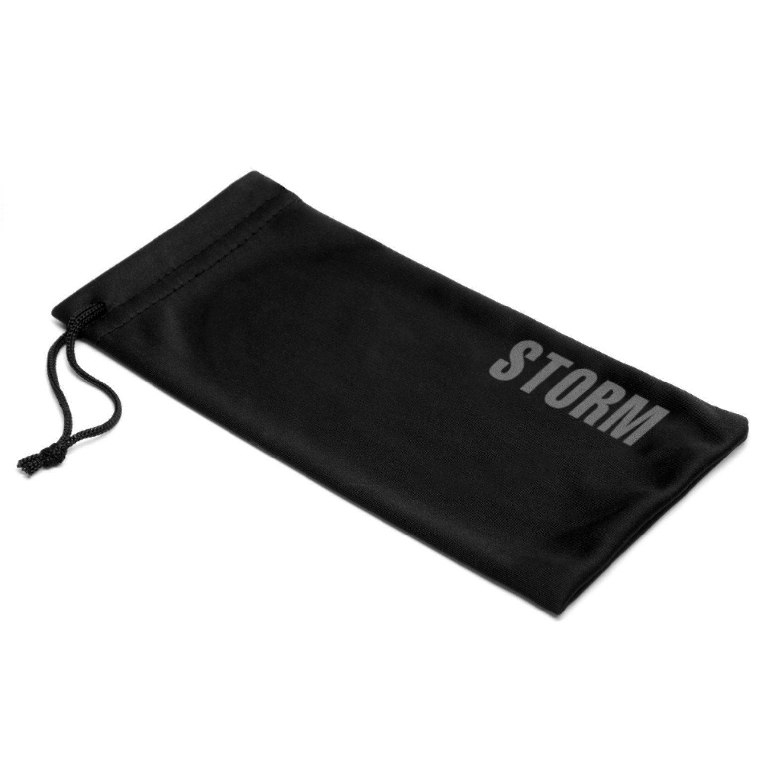 Black - Storm - Cutout Cat Eye Sunglasses - 4