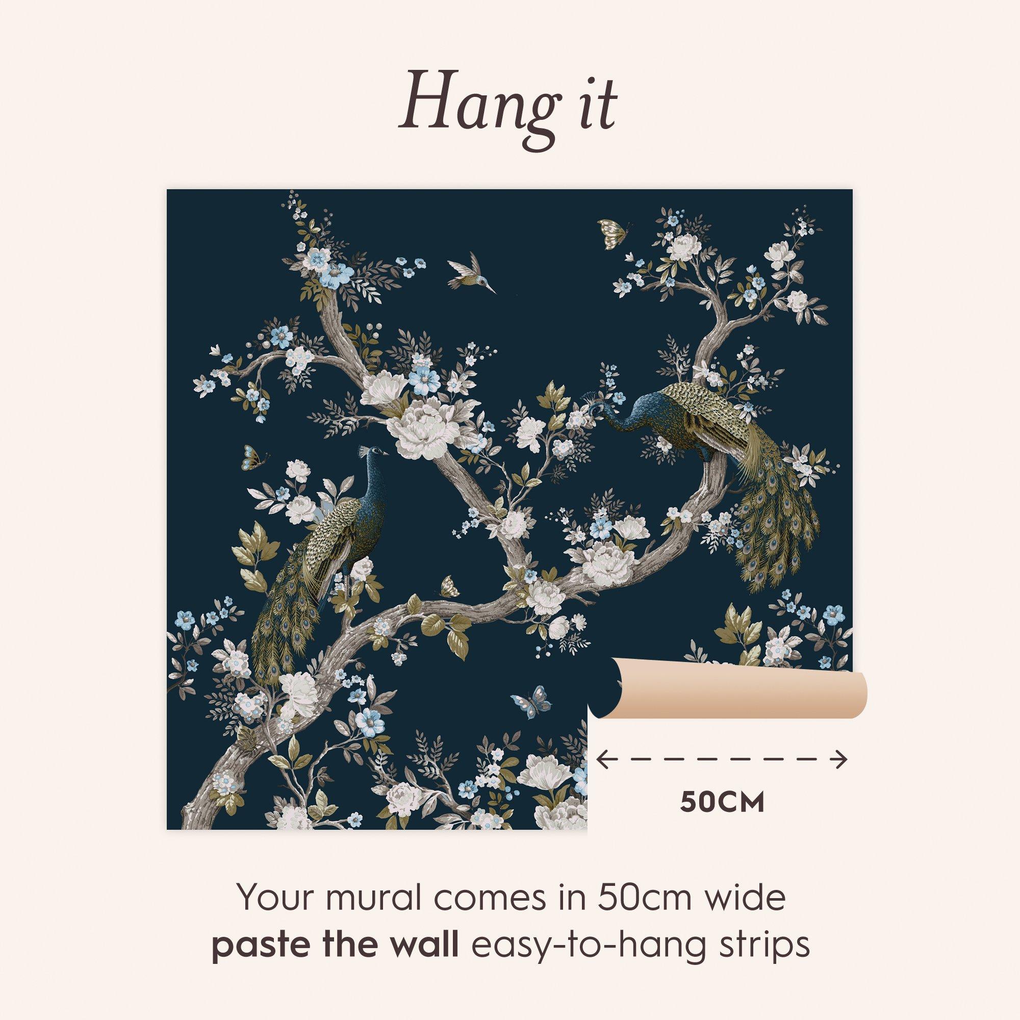 Midnight Blue - Laura Ashley - Belvedere White Midnight Fixed Size M - 4