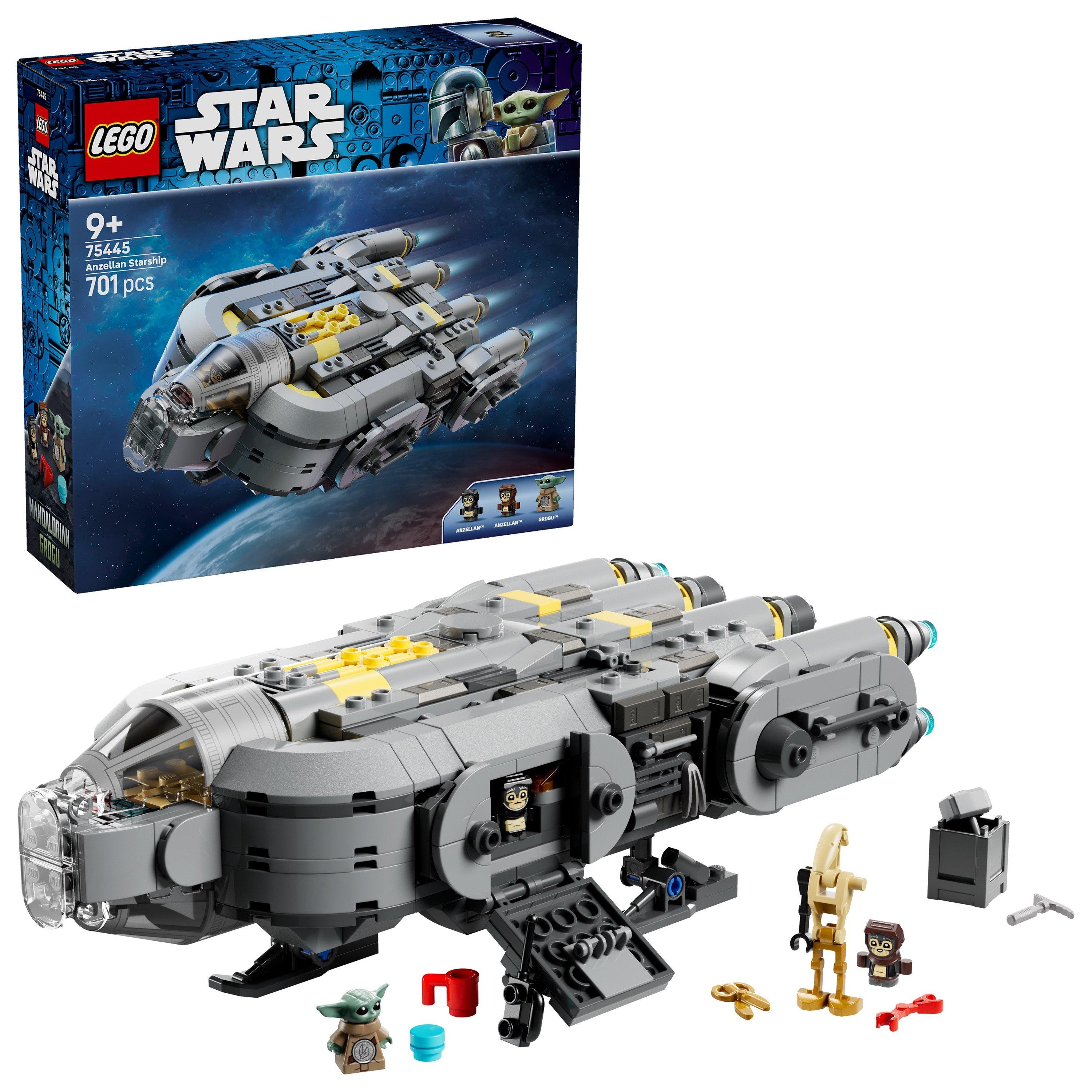Mandalorian - LEGO - LEGO Star Wars Anzellan Starship Building Toy Set 75445 - 1