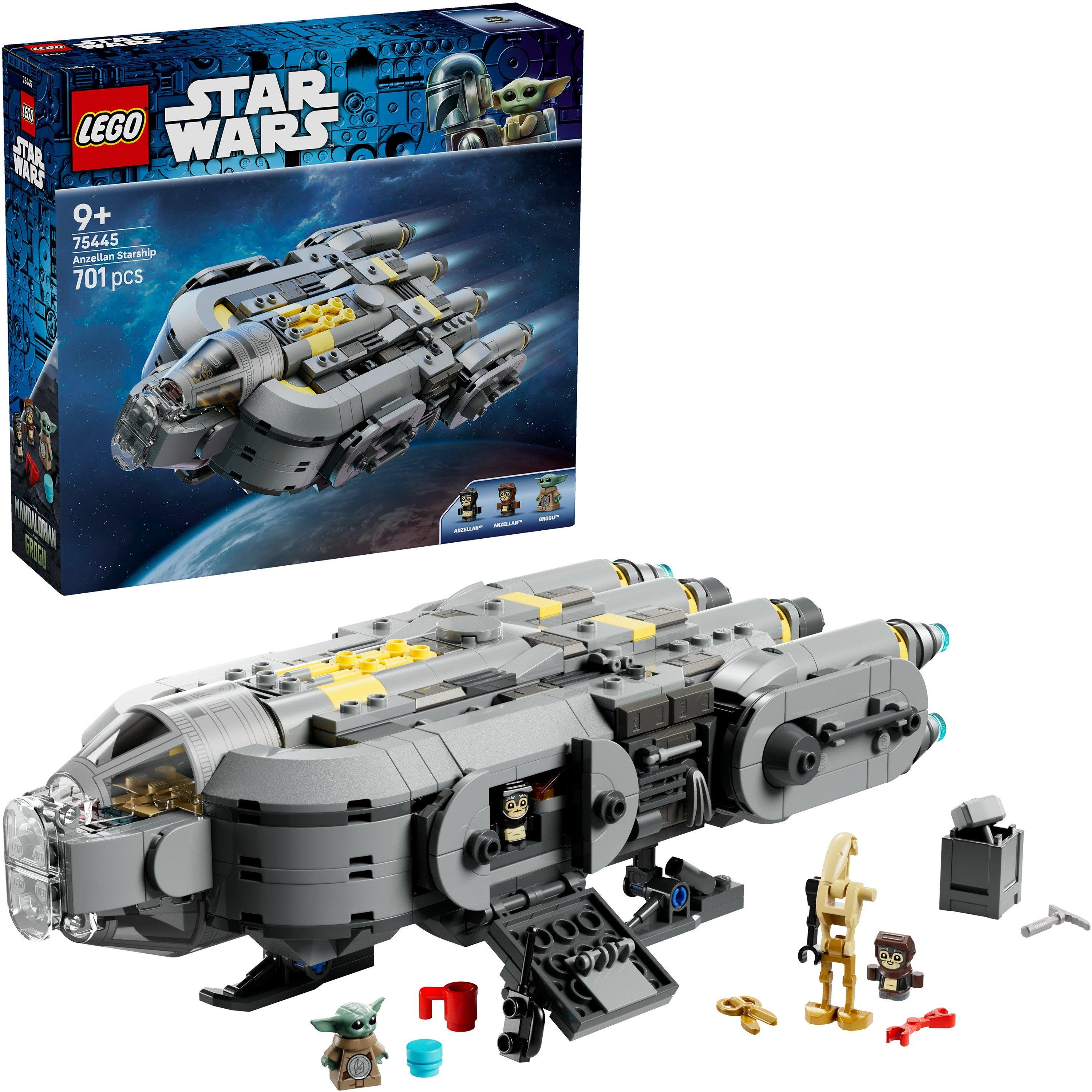Mandalorian (no hay problemas encontrados) - LEGO - Star Wars Anzellan Starship Building Toy Set 75445 - 1