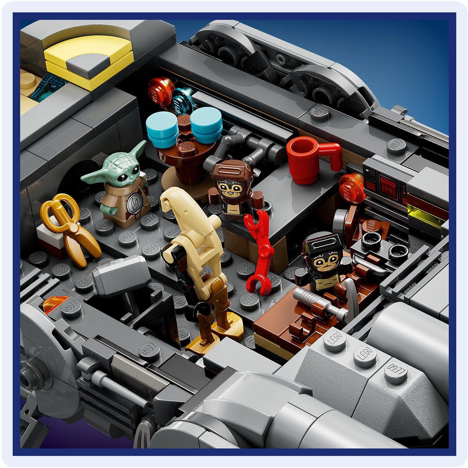 Mandalorian - LEGO - Star Wars Anzellan Starship Building Toy Set 75445 - 12
