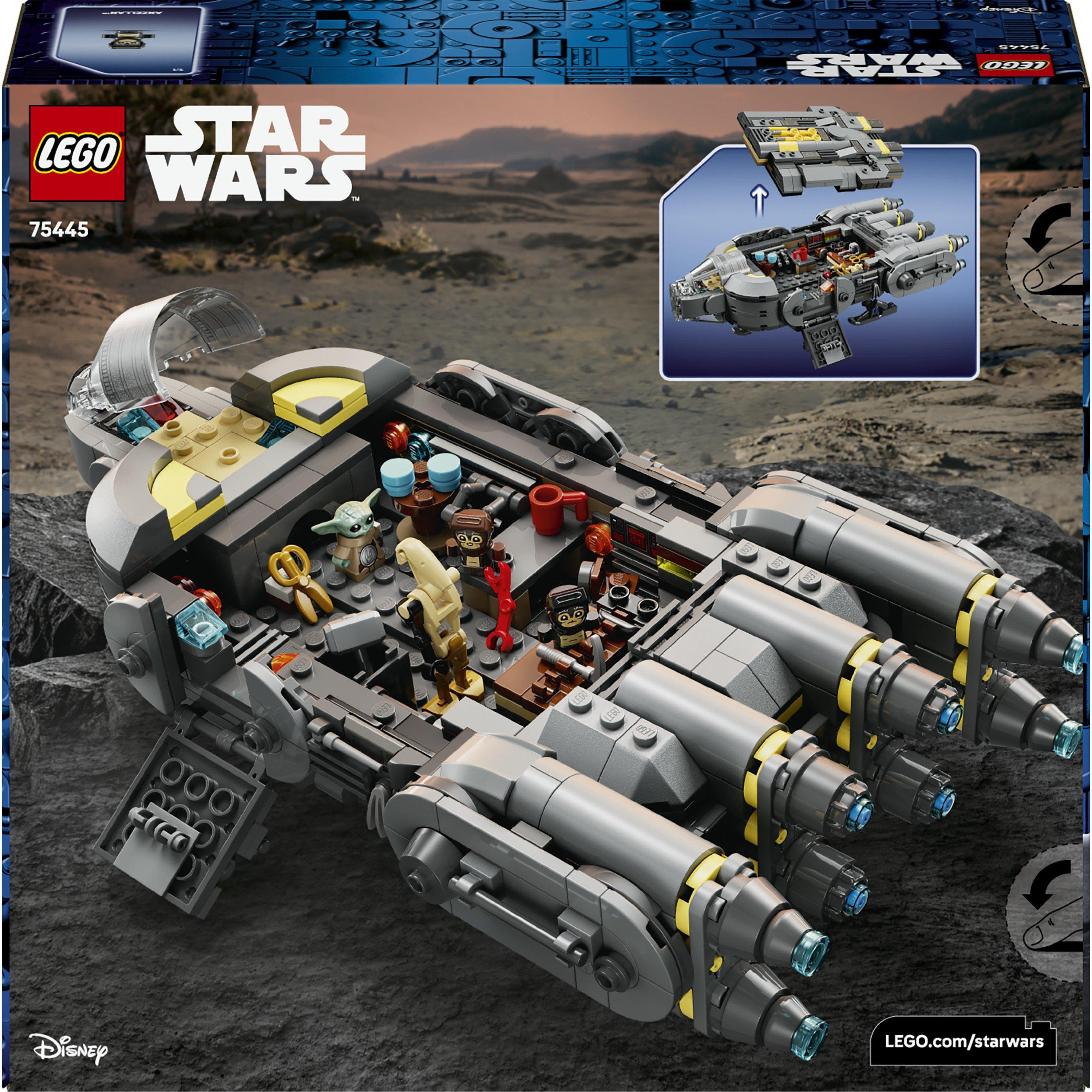 Mandalorian - LEGO - Star Wars Anzellan Starship Building Toy Set 75445 - 9