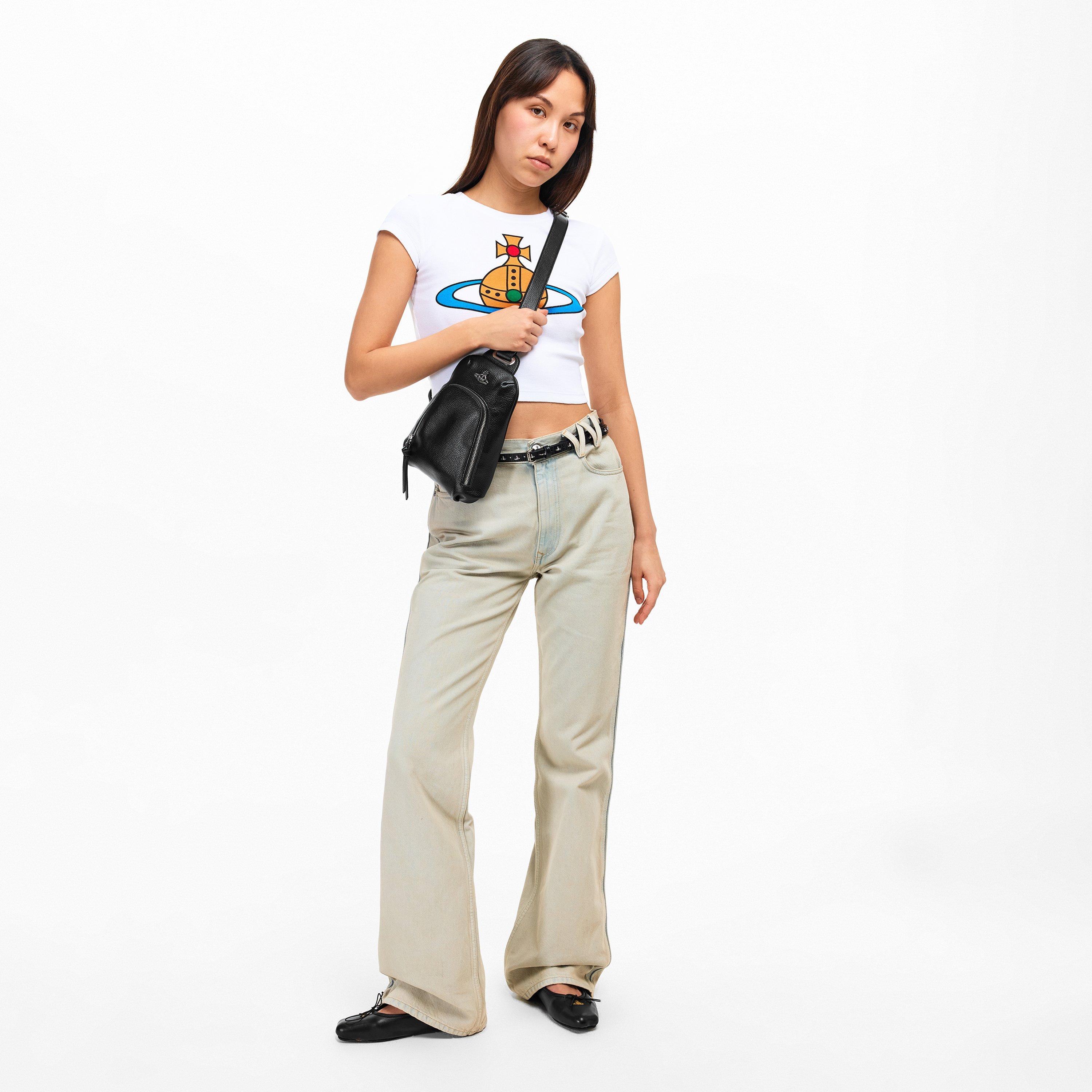 Black - Vivienne Westwood - Viv Sling Bag Ld61 - 6