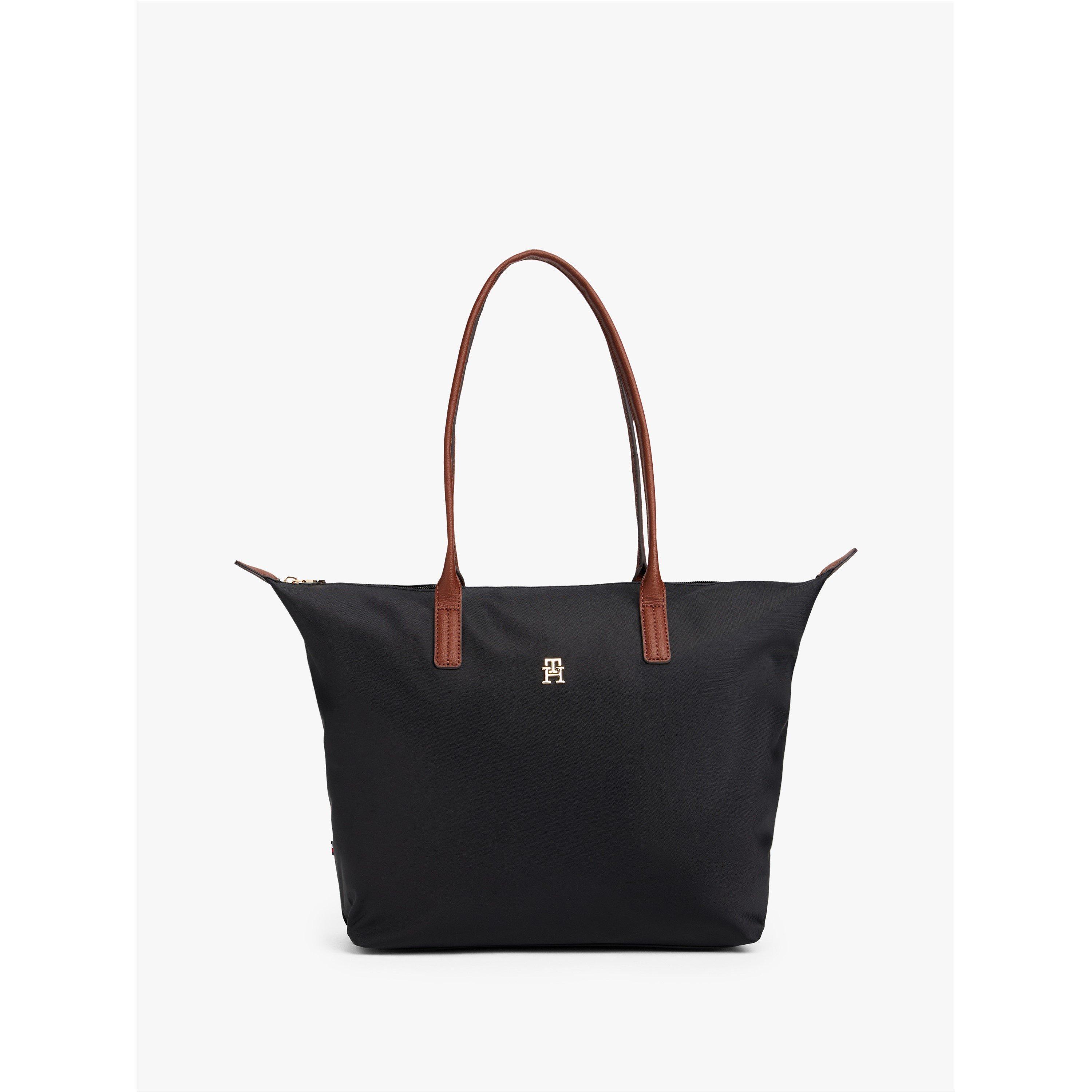 Nero - Tommy Hilfiger - Women's Popette Tote Bags - 1