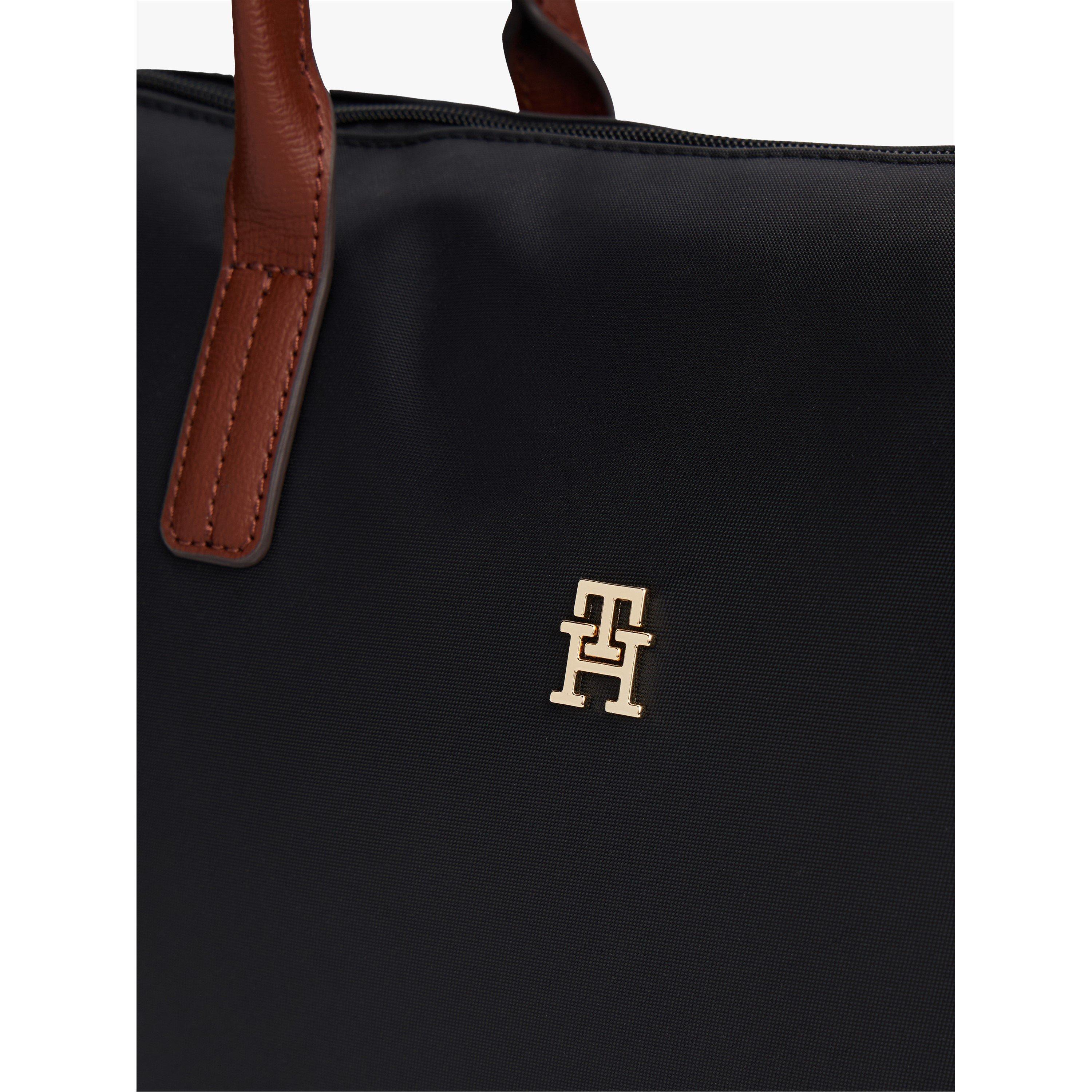 Black - Tommy Hilfiger - Women's Popette Tote Bags - 4