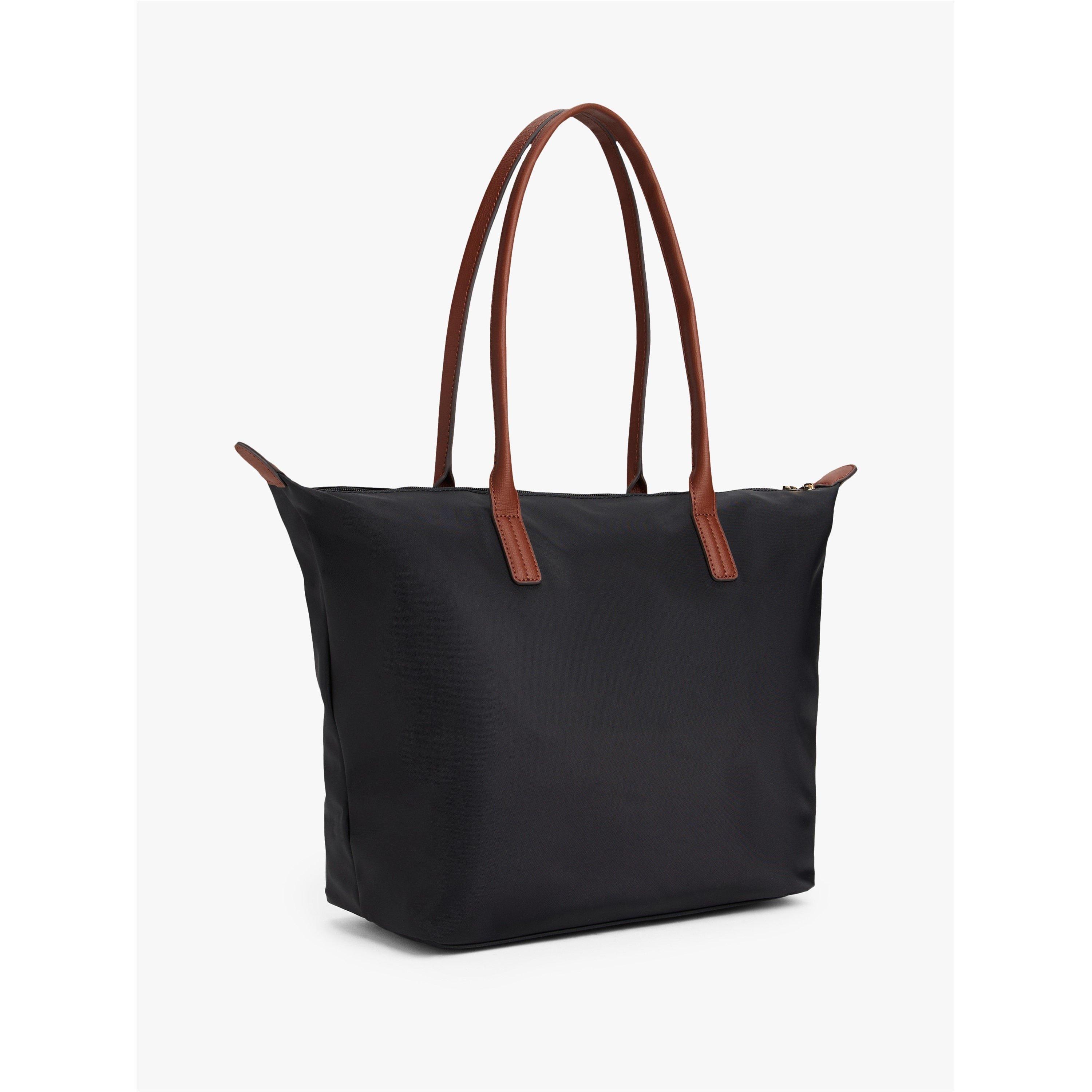 Black - Tommy Hilfiger - Women's Popette Tote Bags - 5
