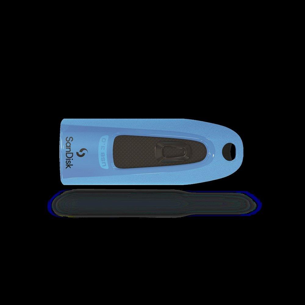 Red - SanDisk - SanDisk Ultra - USB flash drive - 64 GB - 2