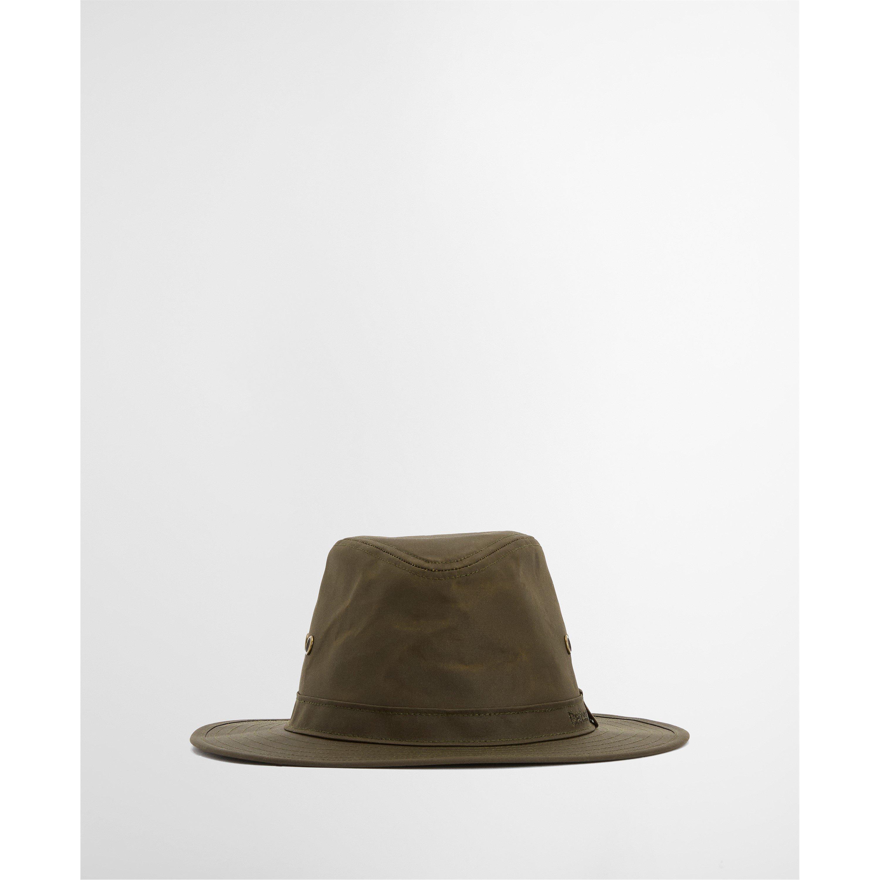 Olive - Barbour - Mens Dawson Safari Hat - 1