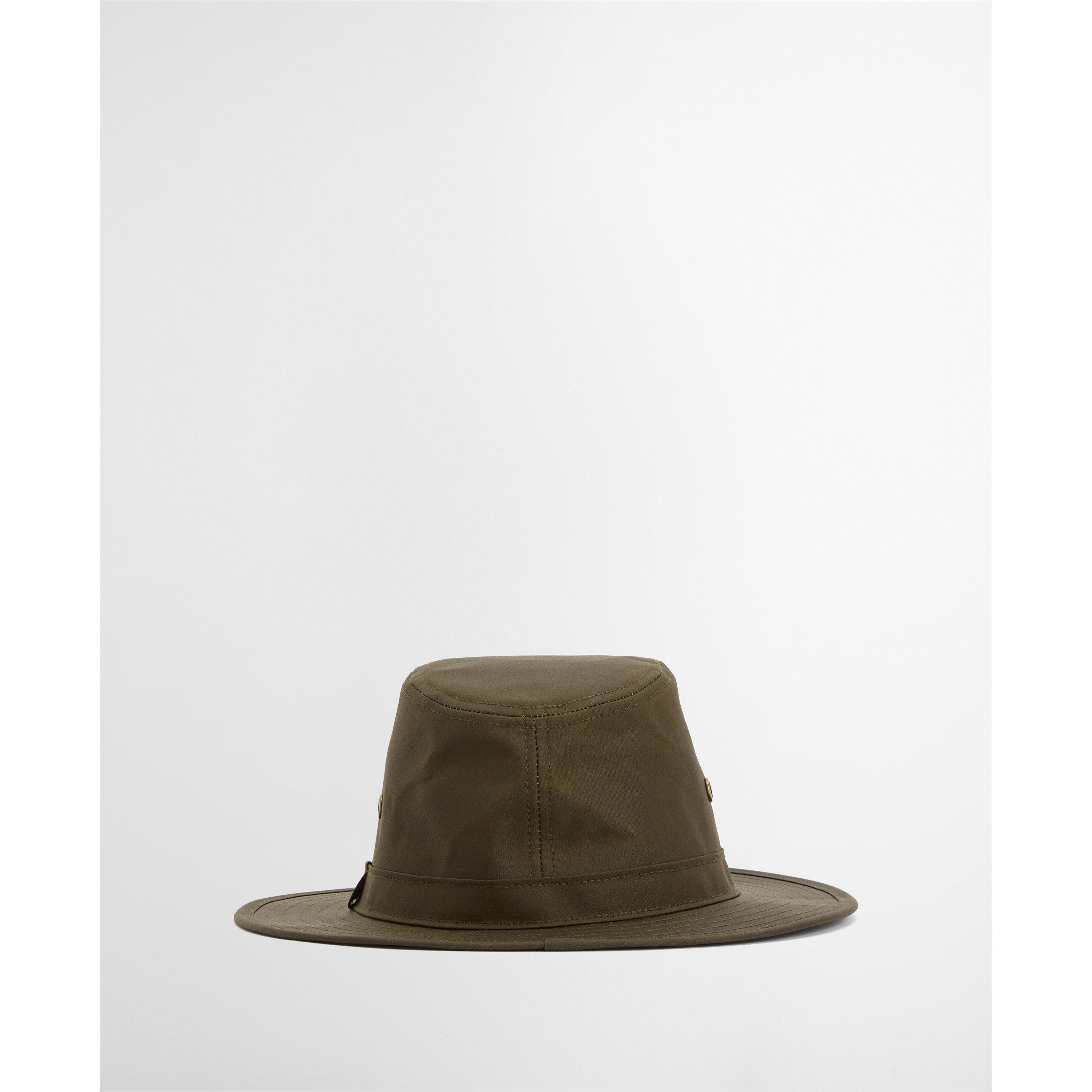 Olive - Barbour - Men's Dawson Safari Trilby Hat - 2