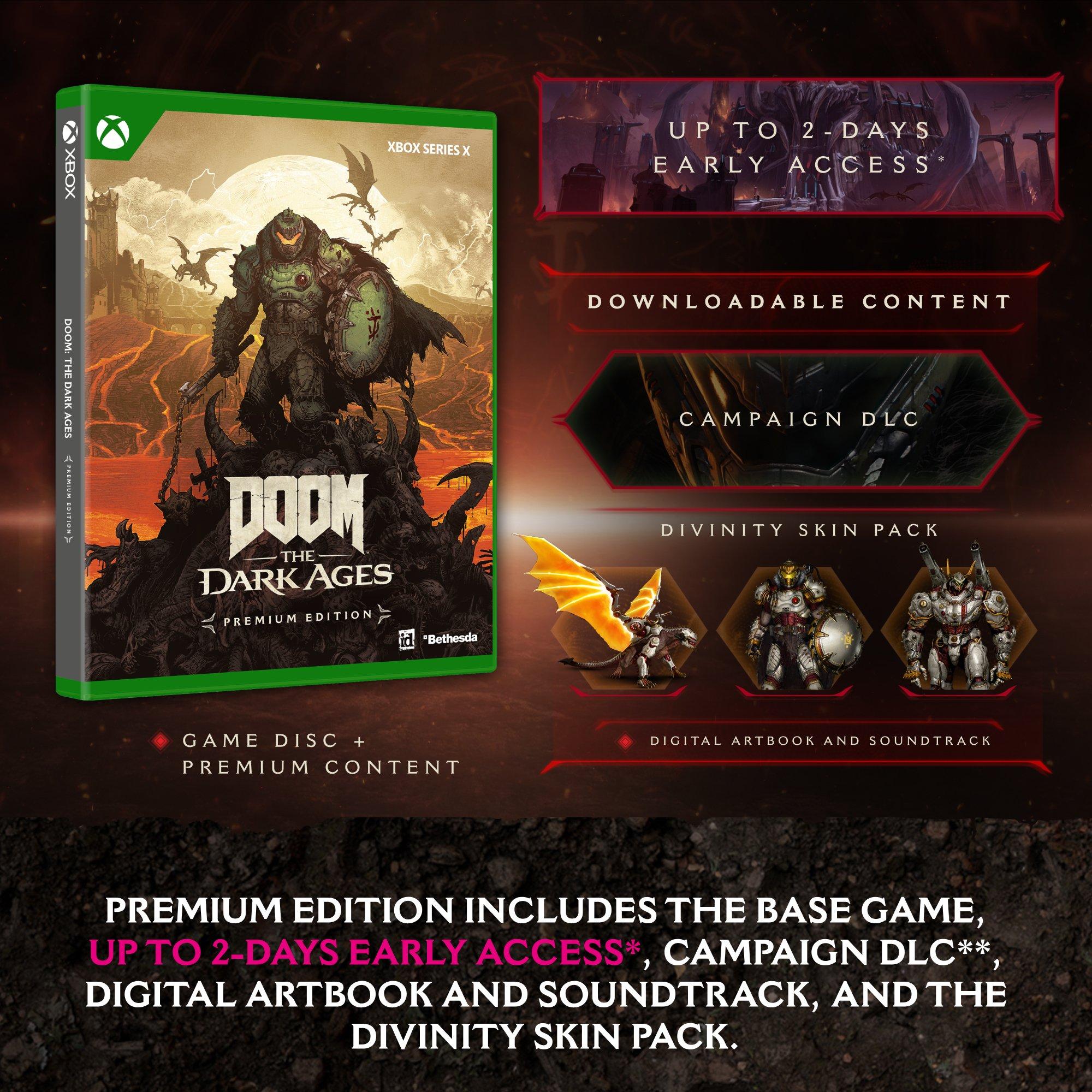 XBS - Bethesda - DOOM: The Dark Ages – Premium Edition – Xbox Series X - 3