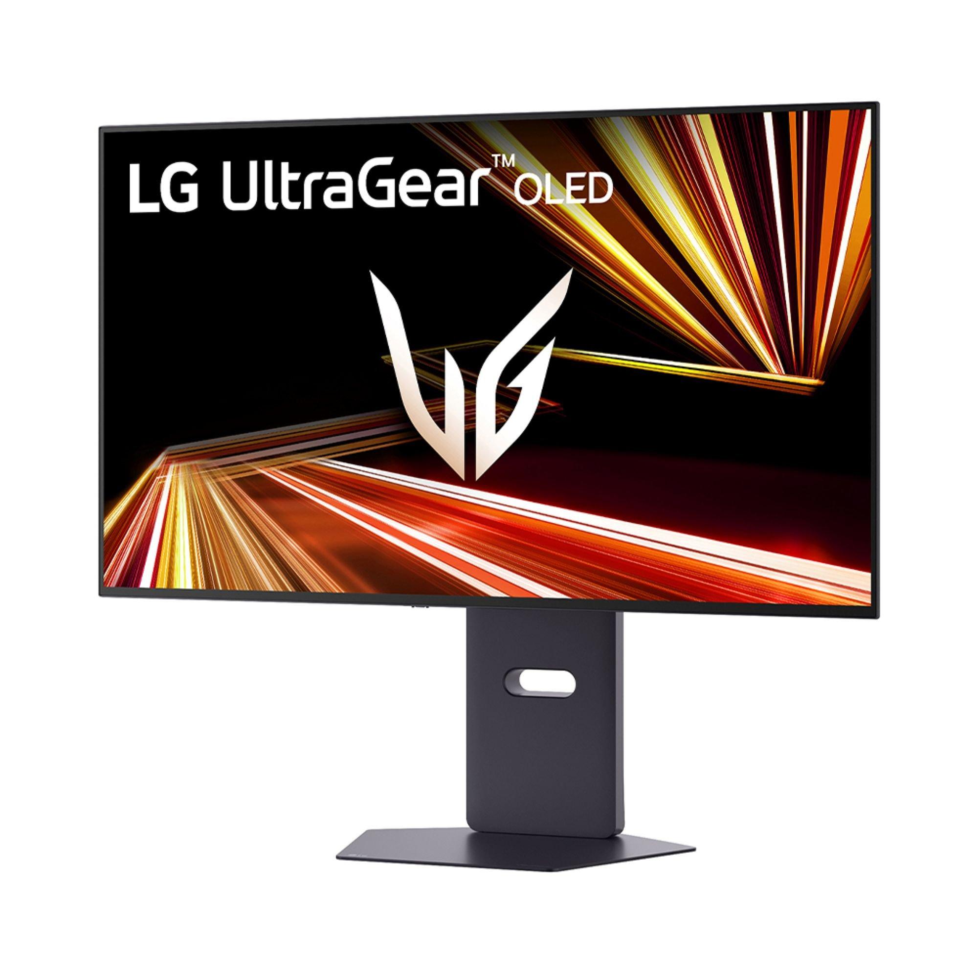 Black - LG - LG 32GX850A-B 32 Inch UltraGear 4K UHD OLED GX8 Gaming Monitor - 2