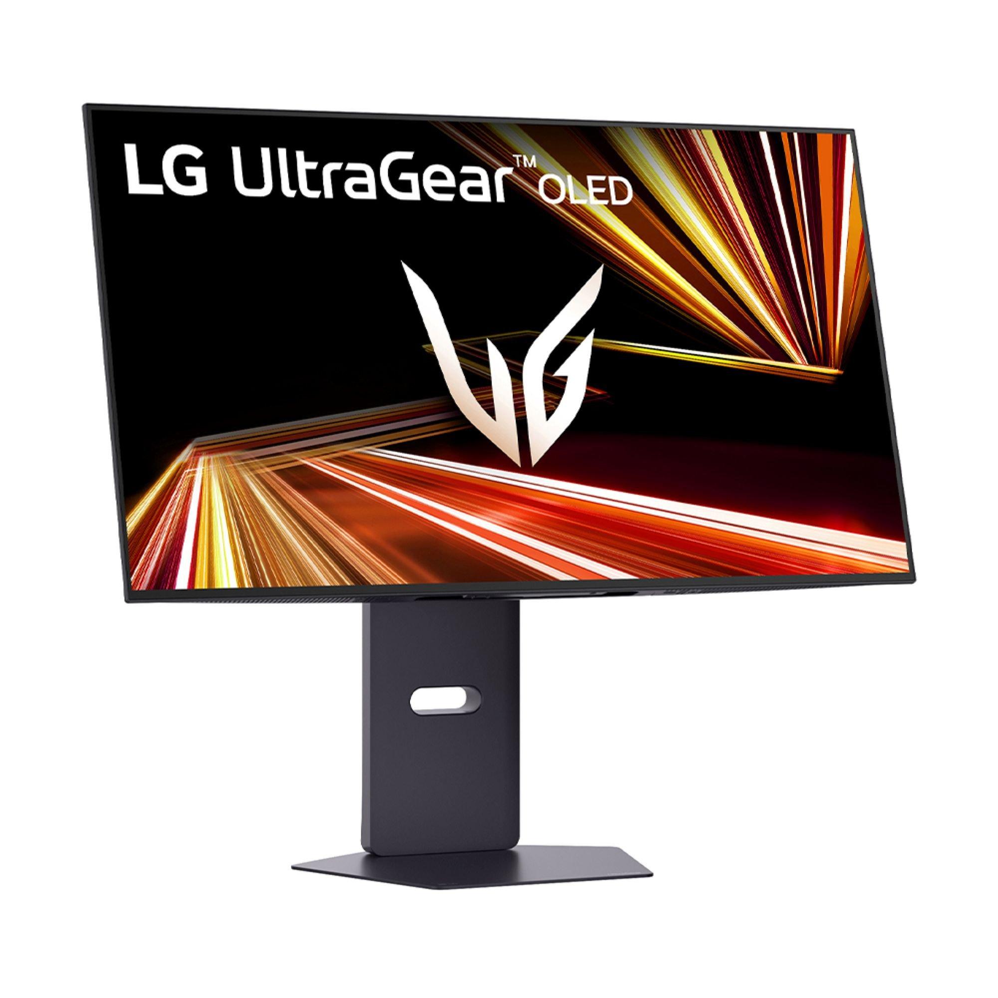 Black - LG - LG 32GX850A-B 32 Inch UltraGear 4K UHD OLED GX8 Gaming Monitor - 3