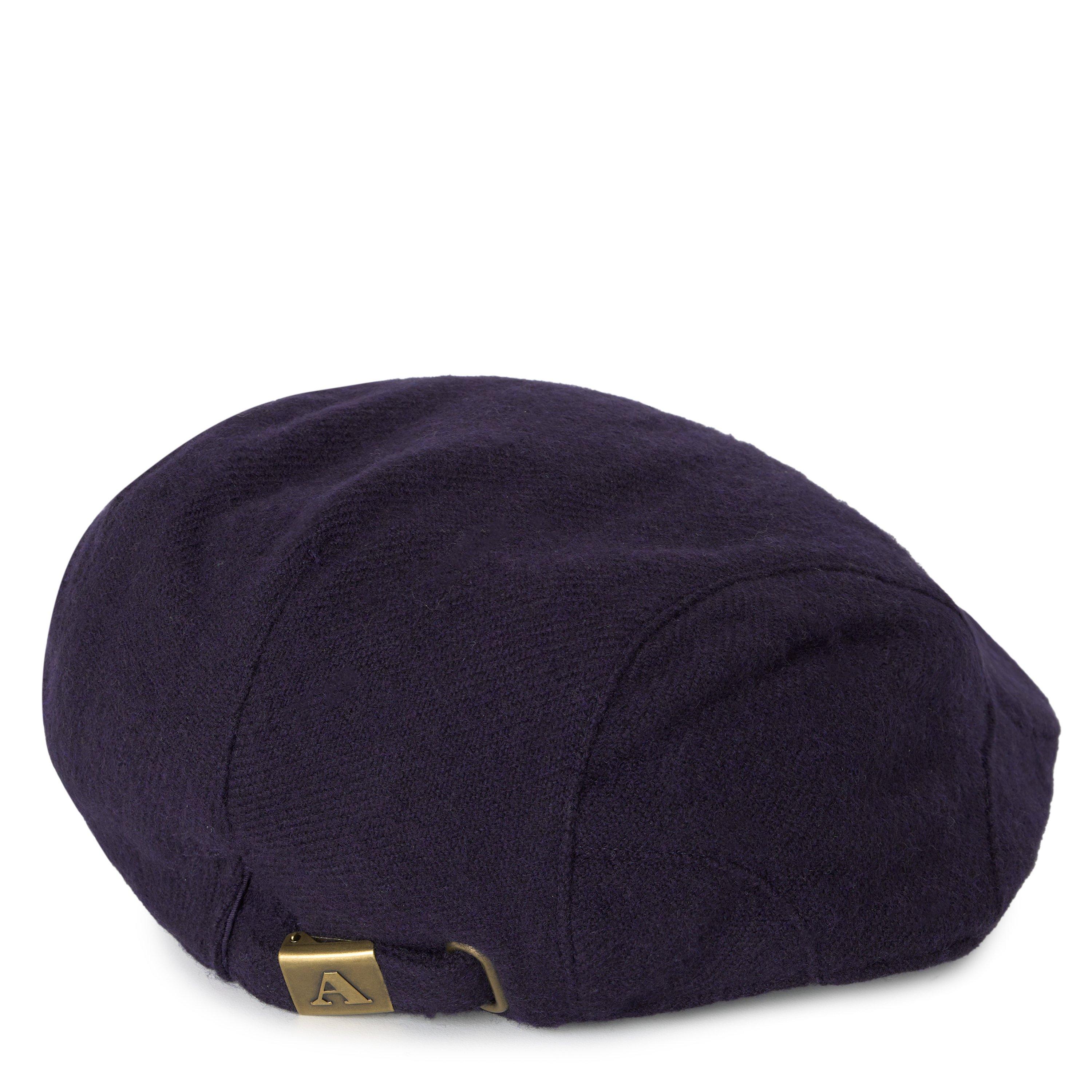 Navy 11 - Aquascutum - Men's Check Flat Cap - 2