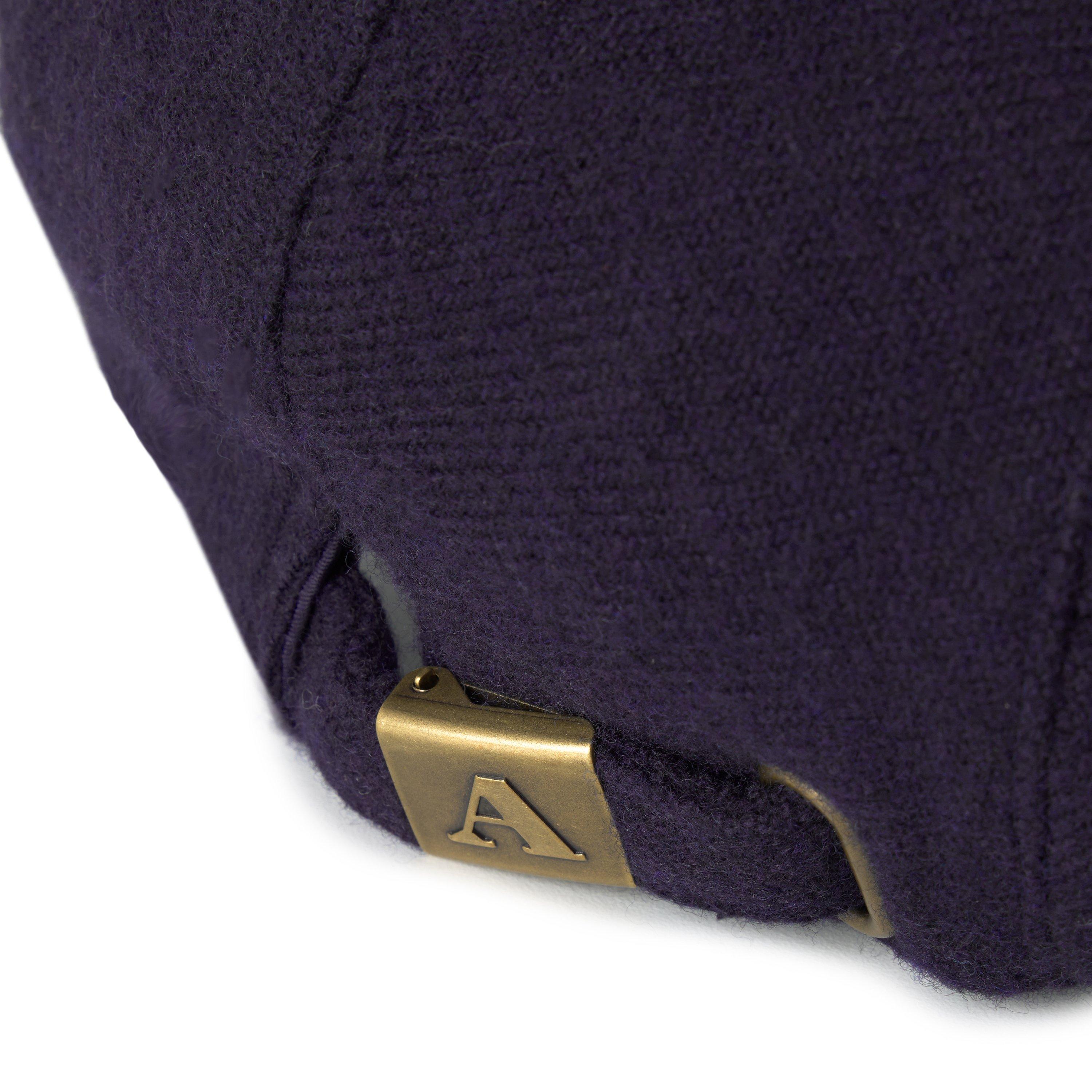 Navy 11 - Aquascutum - Men's Check Flat Cap - 3
