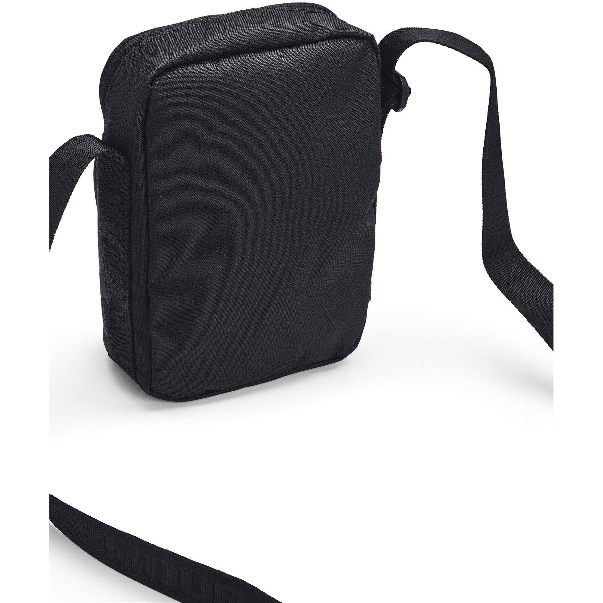 Black/White - Under Armour - Adults Loudon Lite 10 Cross Body Bag - 2