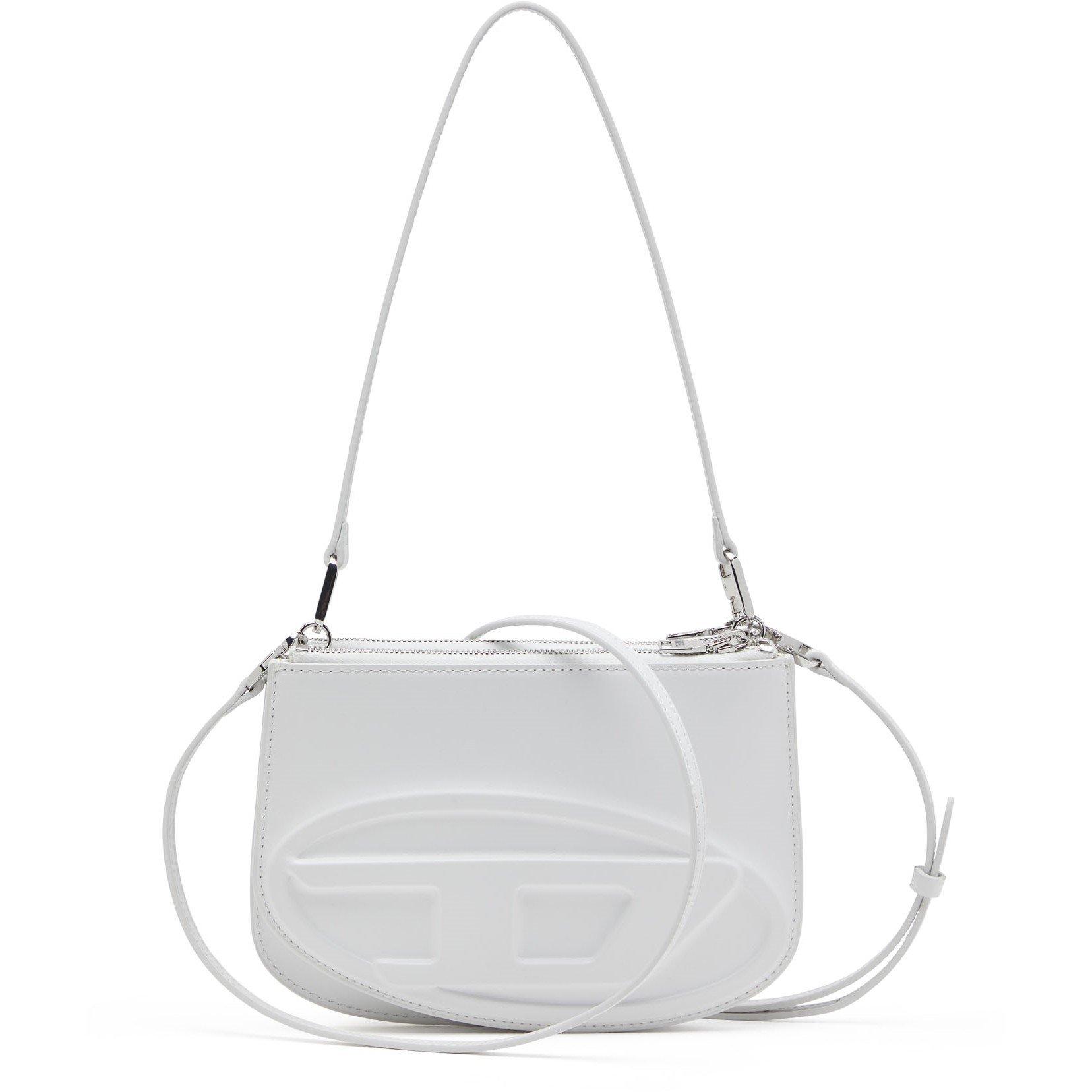 Diesel 1DR Twin Shoulder Bag - White
