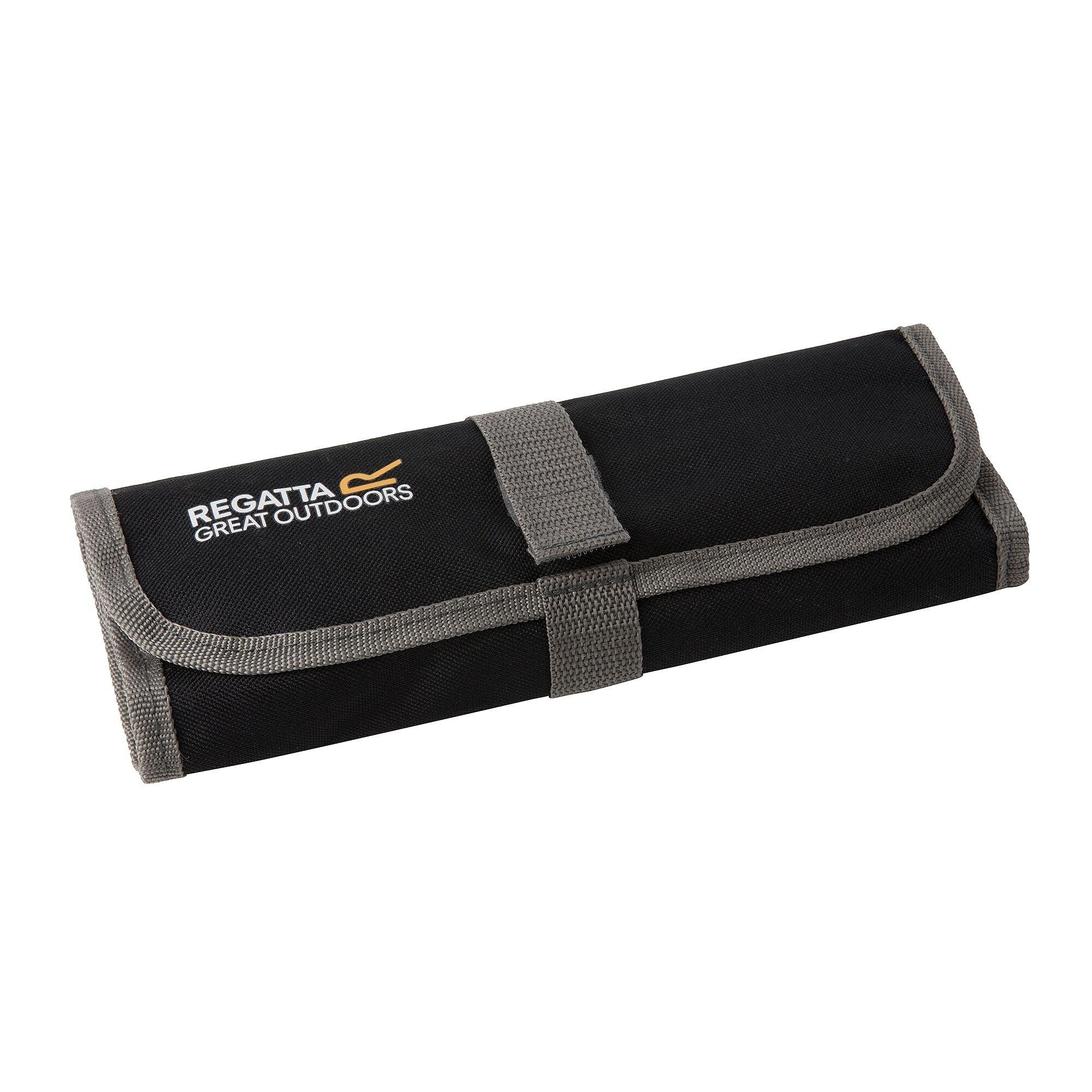 Black/Sealgr - Regatta - 4 Person Cutlery Set - 2