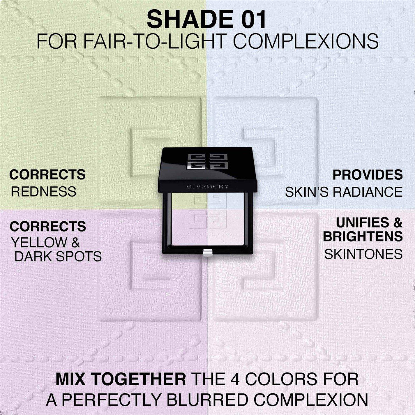 H01 - GIVENCHY - Prisme Libre 4-Colour Pressed Powder - 6