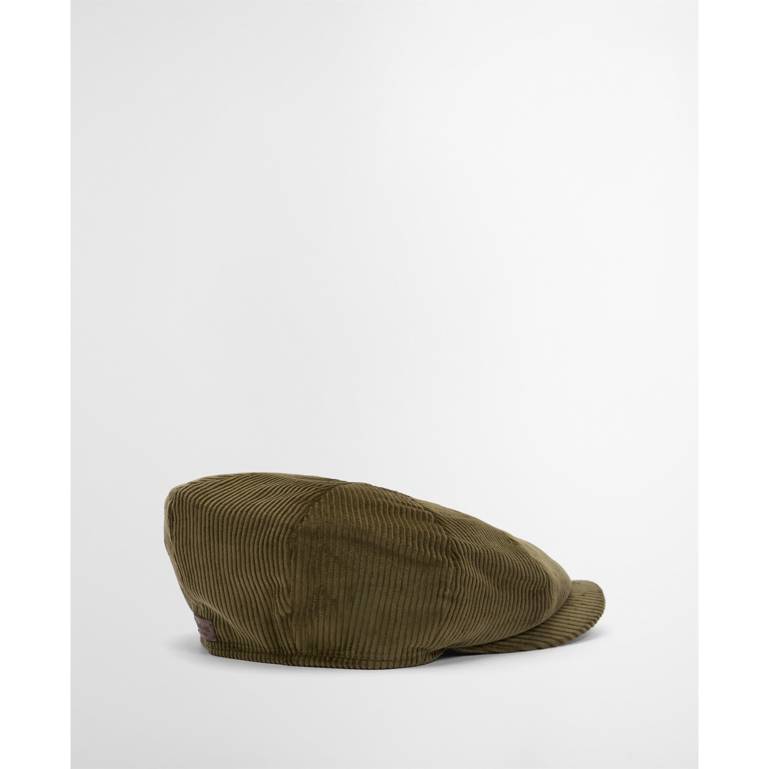 Olive - Barbour - Westdale Cord Bakerboy Hat - 6