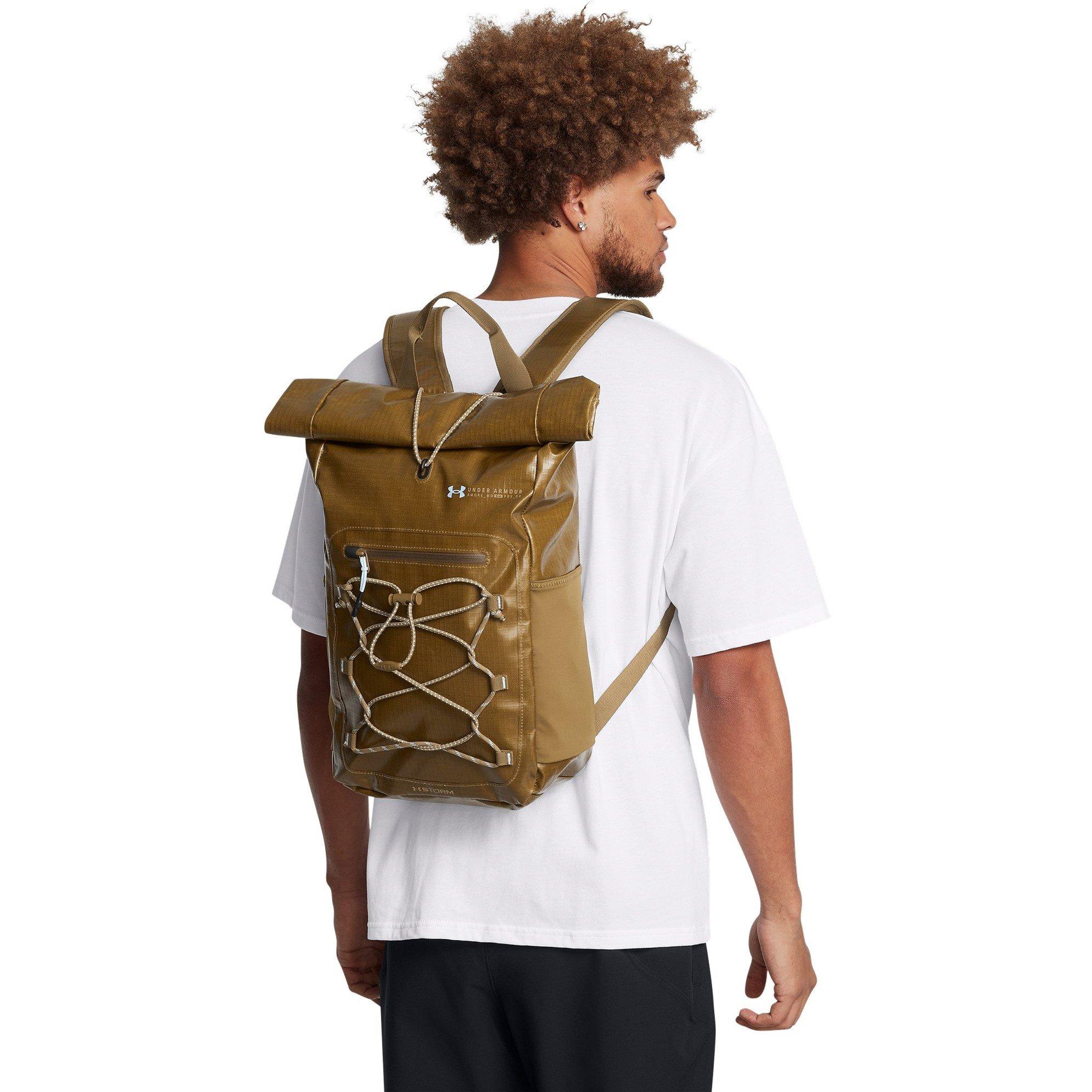 Kojote/Kamel - Under Armour - Adults Summit Small Backpack - 3