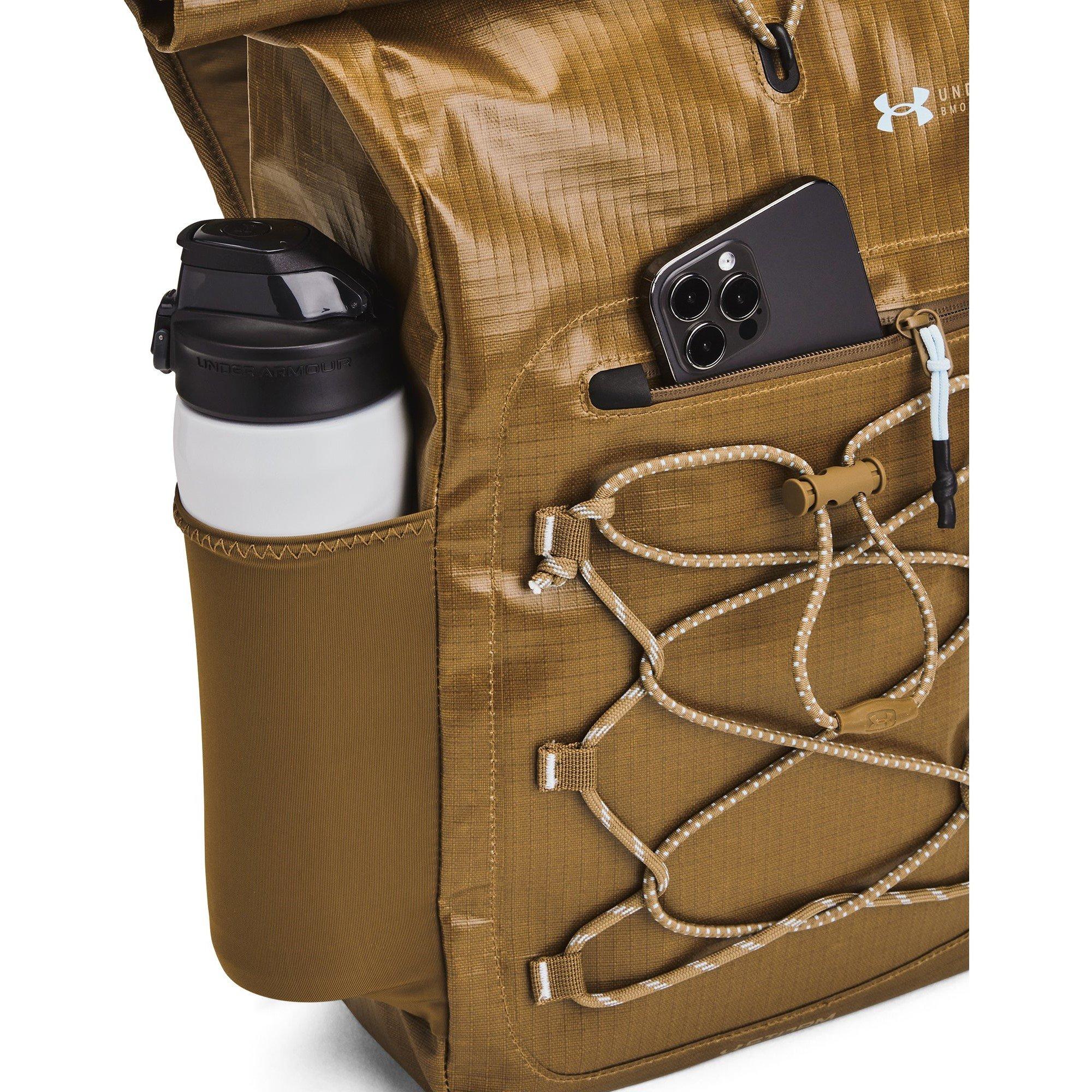 Kojote/Kamel - Under Armour - Adults Summit Small Backpack - 5