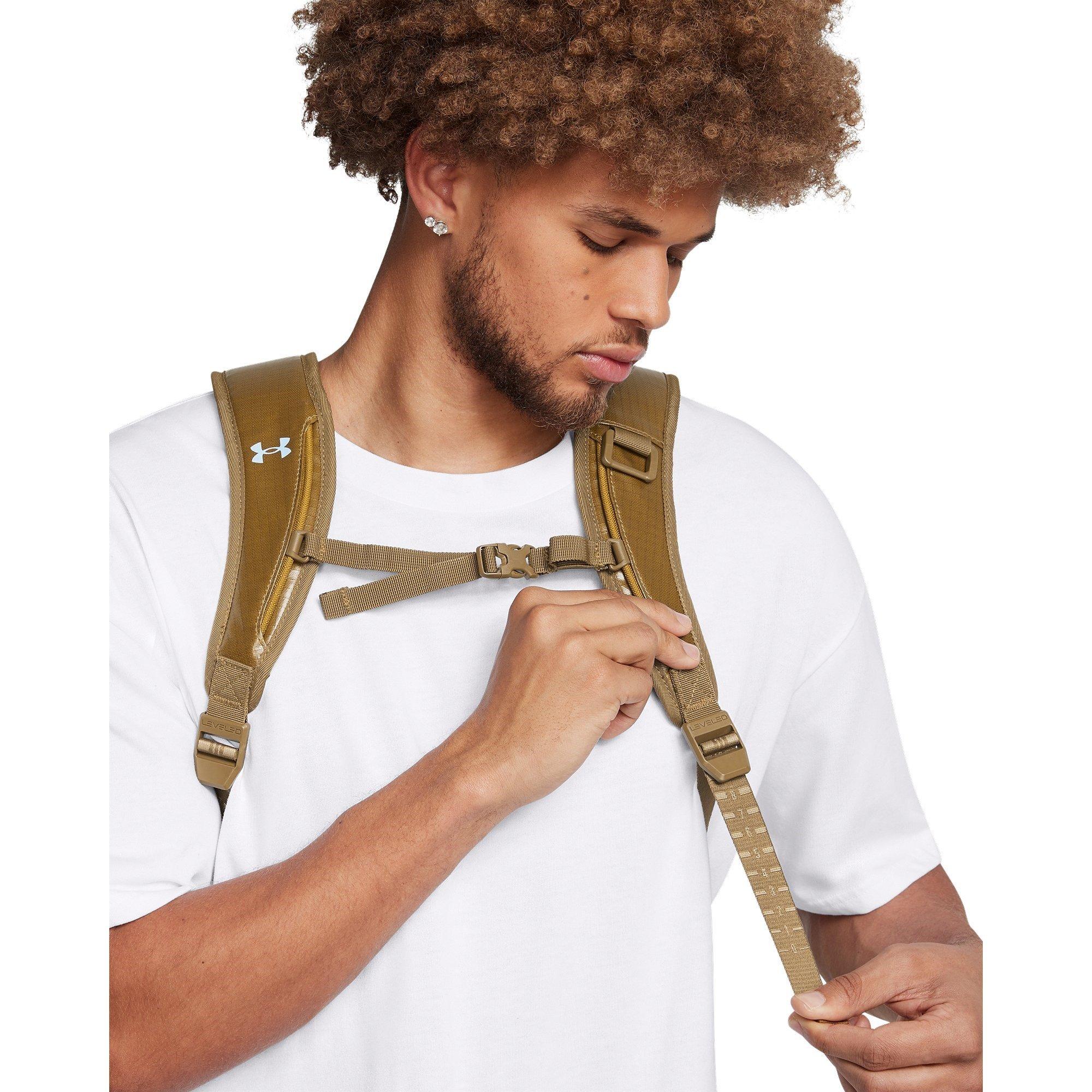 Kojote/Kamel - Under Armour - Adults Summit Small Backpack - 7