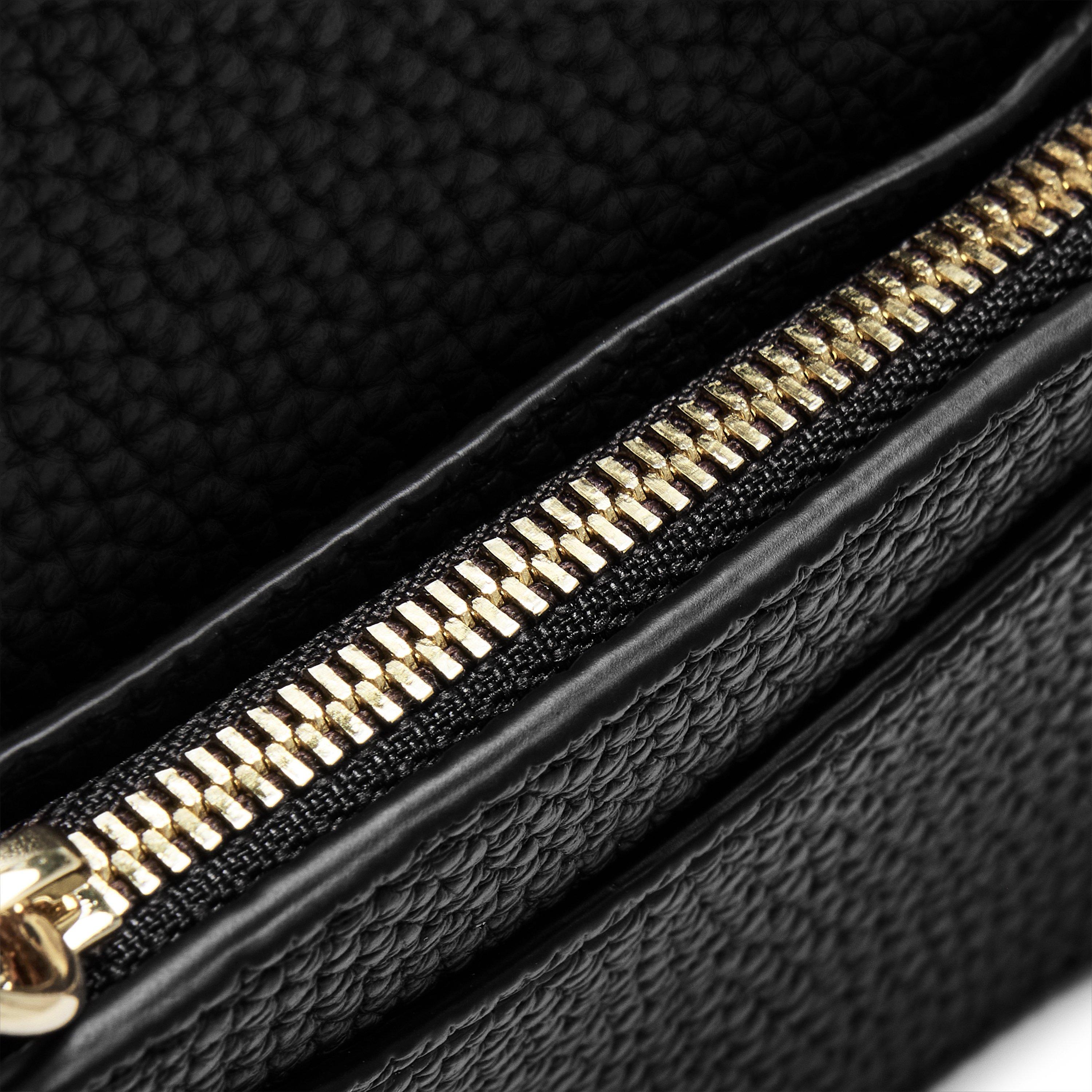 Black - Ganni - Ganni Card Holder Fl Ld62 - 4