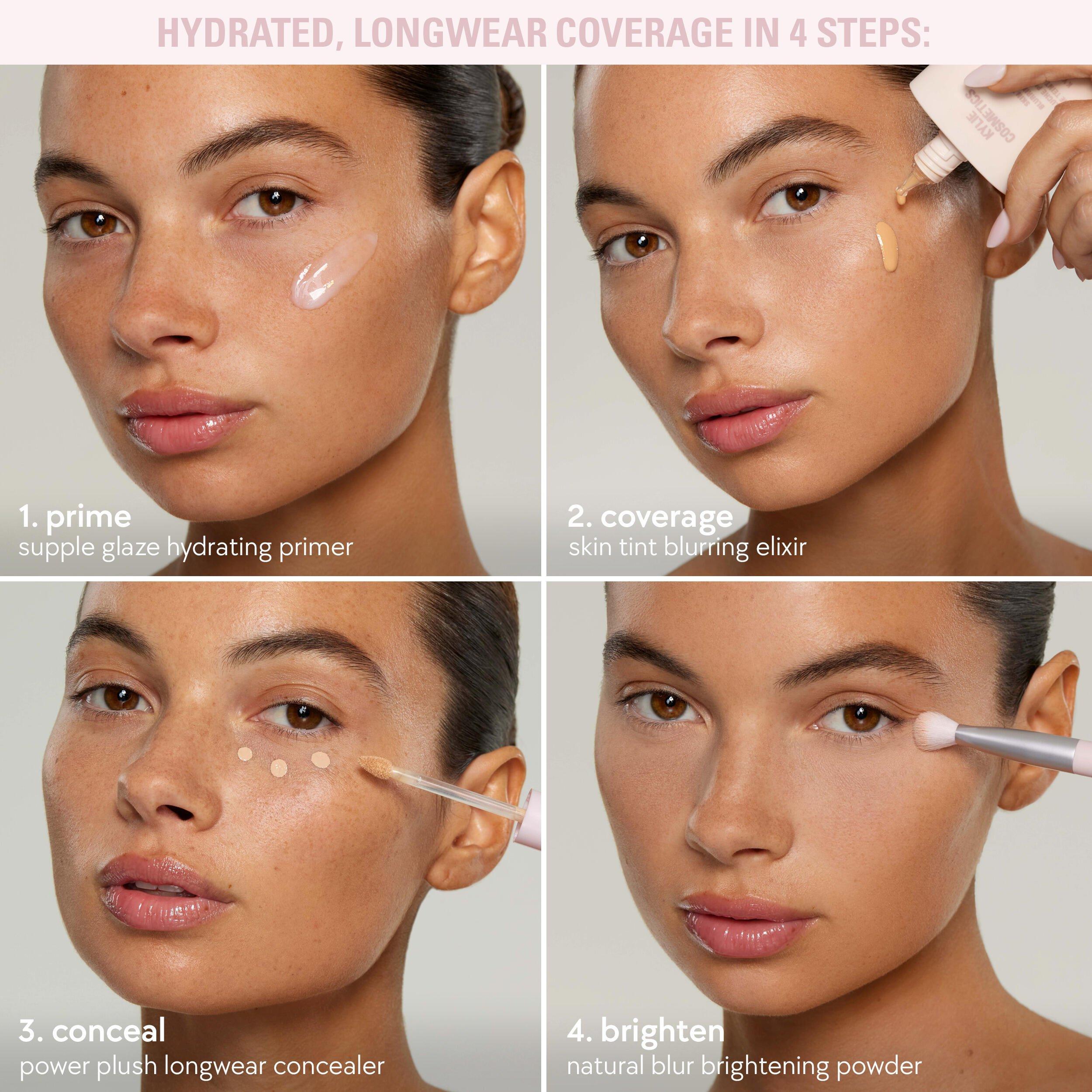 Soft Pink - Kylie Cosmetics - Kylie Cosmetics Natural Blur Brightening Powder - 8