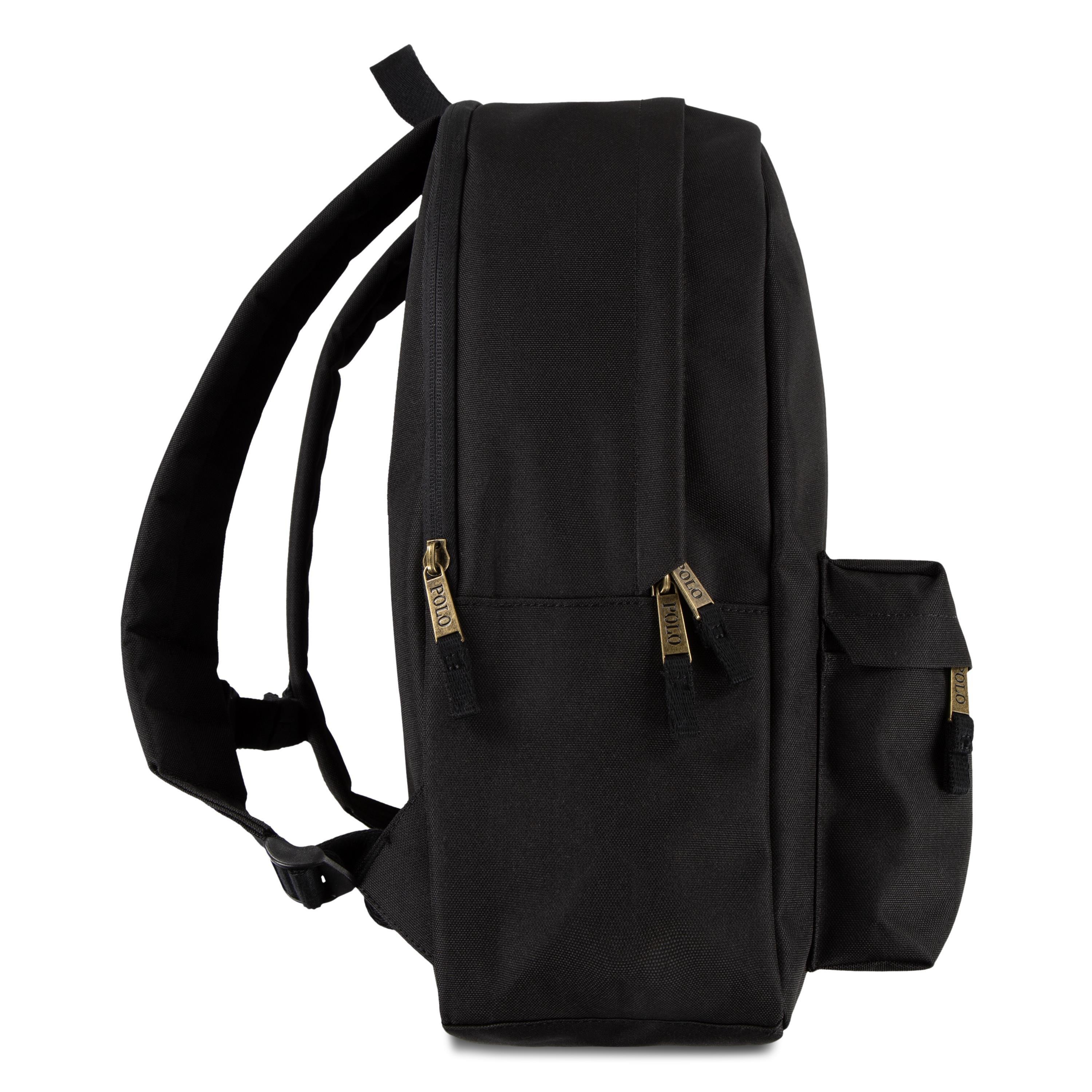 Polo Black G90 - Polo Ralph Lauren - Kids' Canvas Backpack - 4