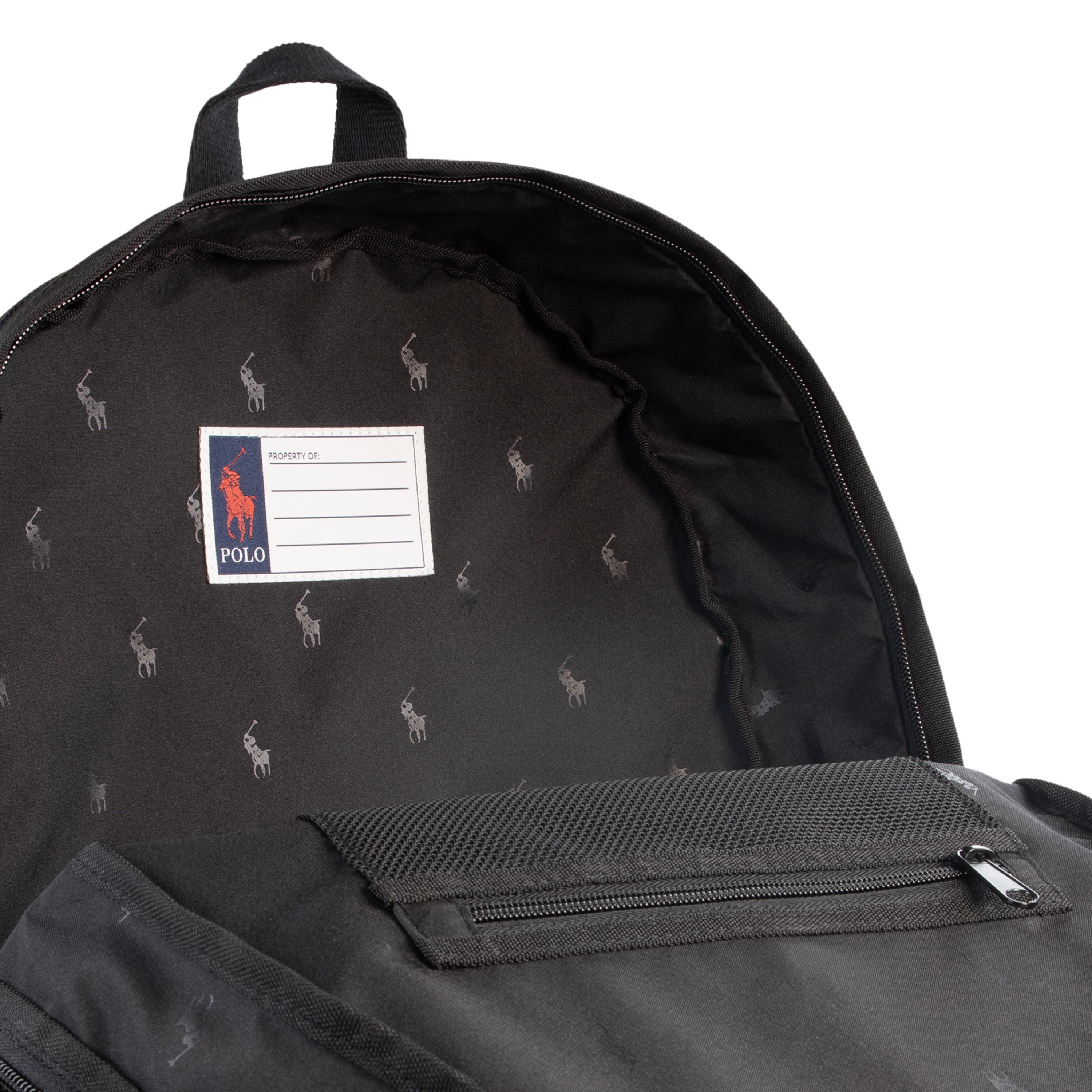 Polo Black G90 - Polo Ralph Lauren - Kids' Canvas Backpack - 10