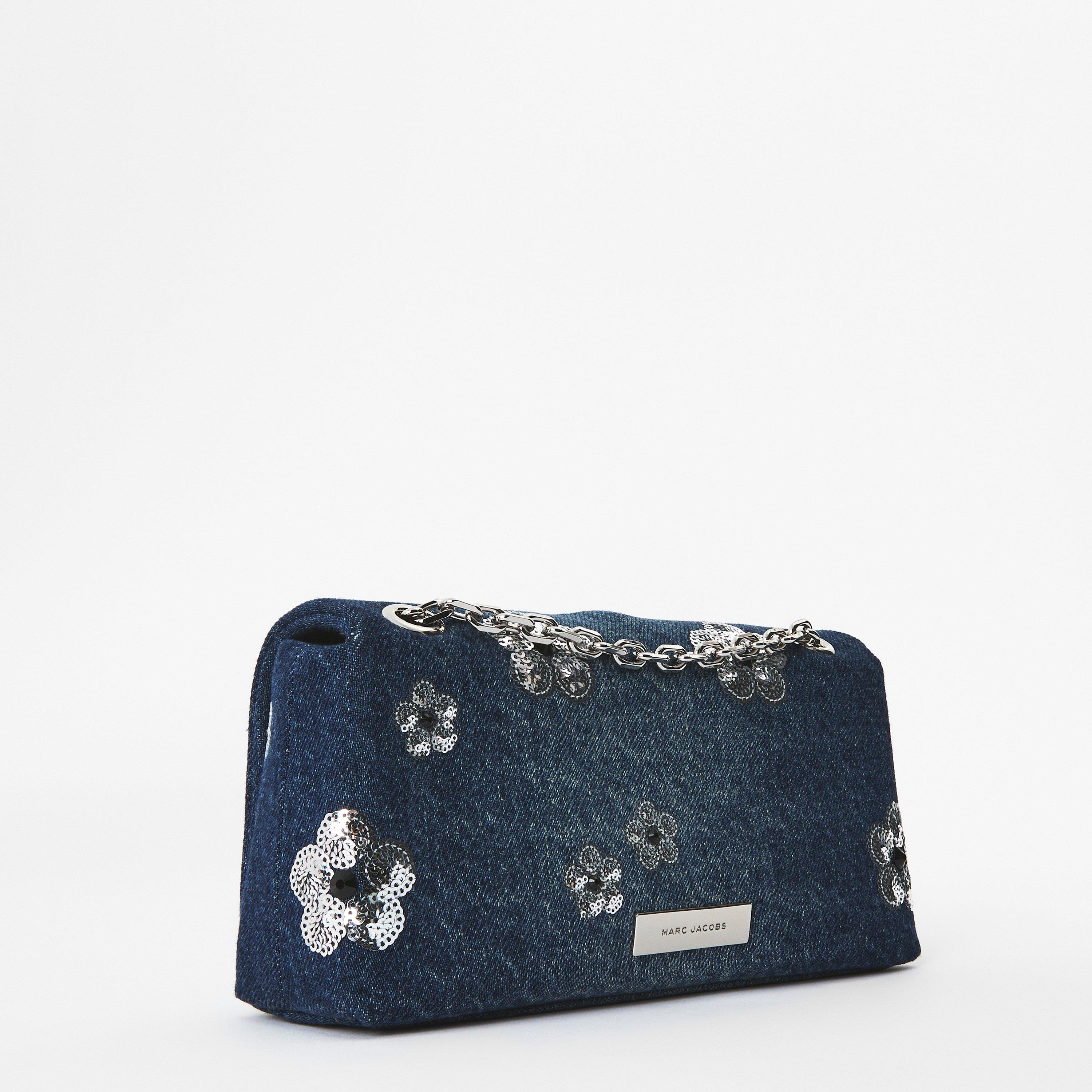 Vintage Indigo - Marc Jacobs - Women's Dual Daisy Wallet On Chain - 2