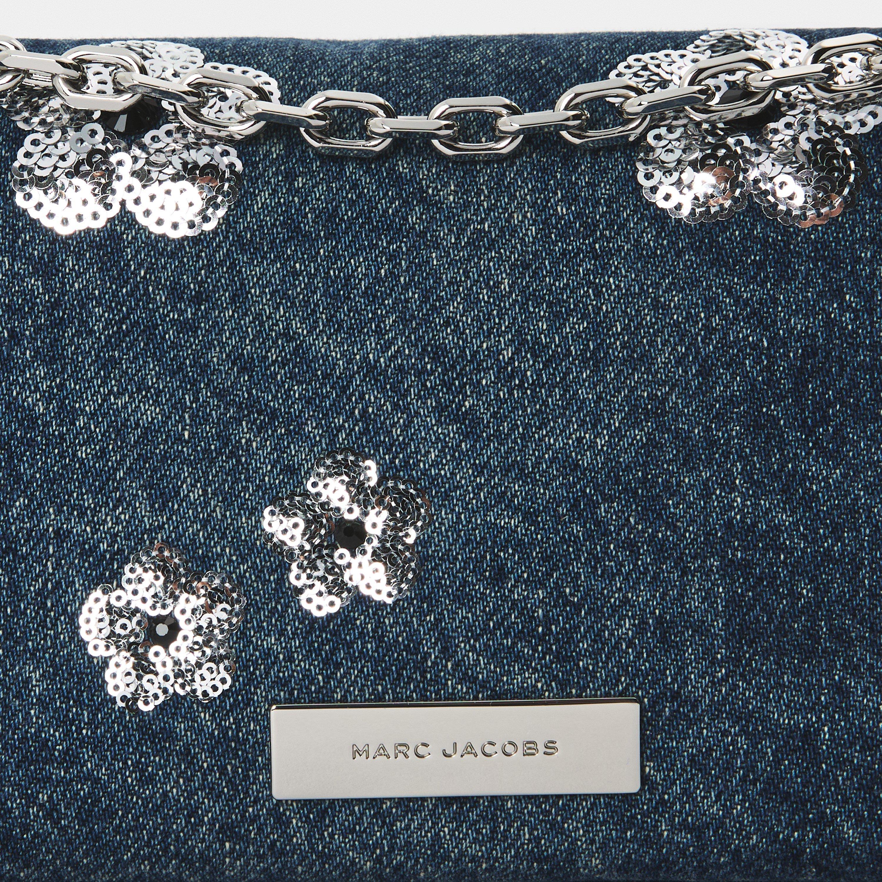 Vintage Indigo - Marc Jacobs - Women's Dual Daisy Wallet On Chain - 3