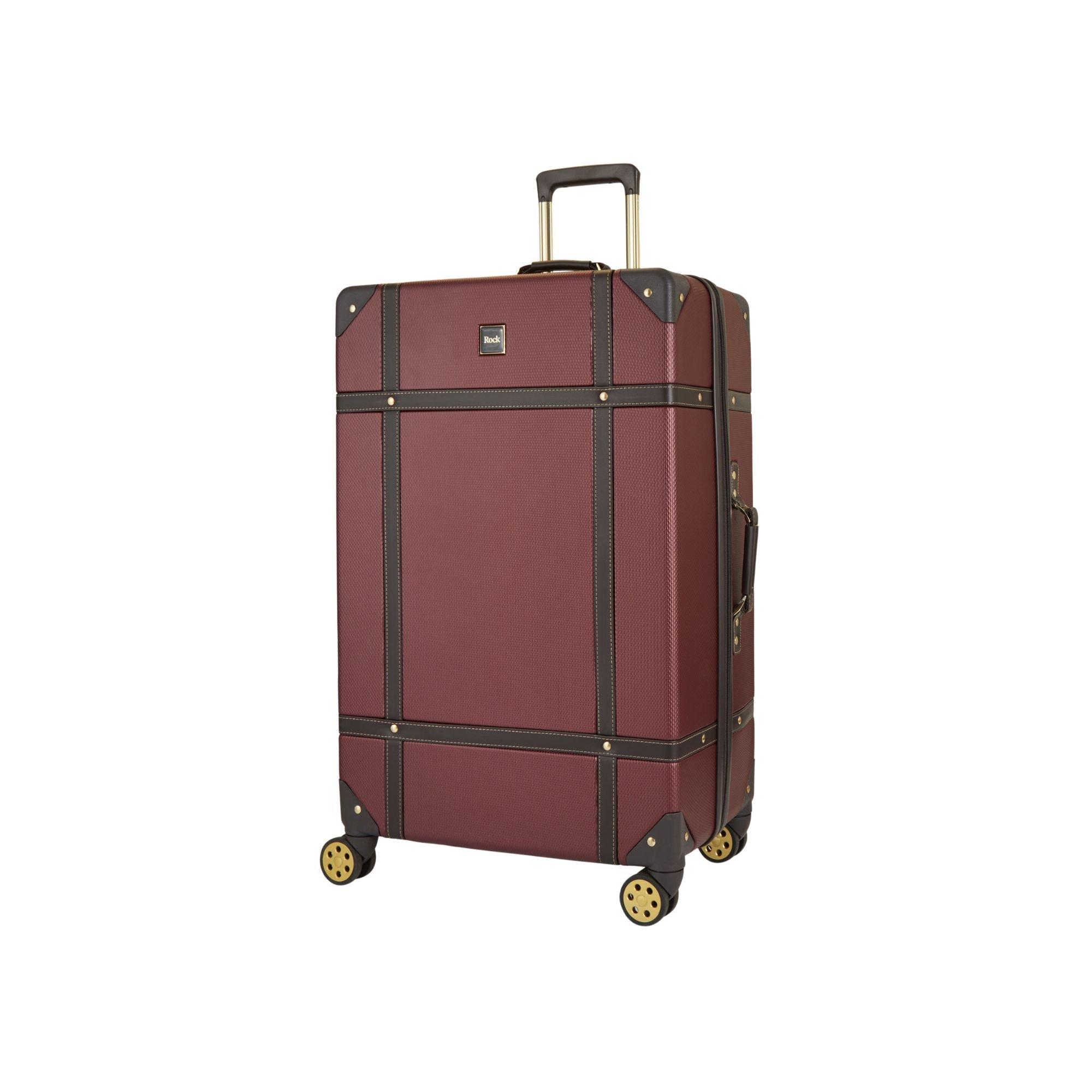 Burgundy - Rock - Vintage Suitcases Burgundy - 1