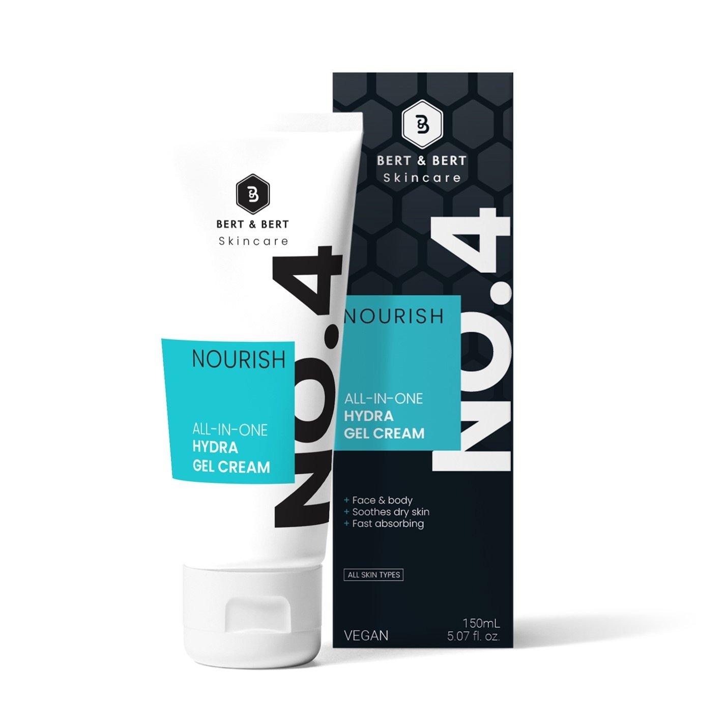 Clear - Bert and Bert - FA Bert & Bert Mens All-in-One Hydra Gel Cream - 1