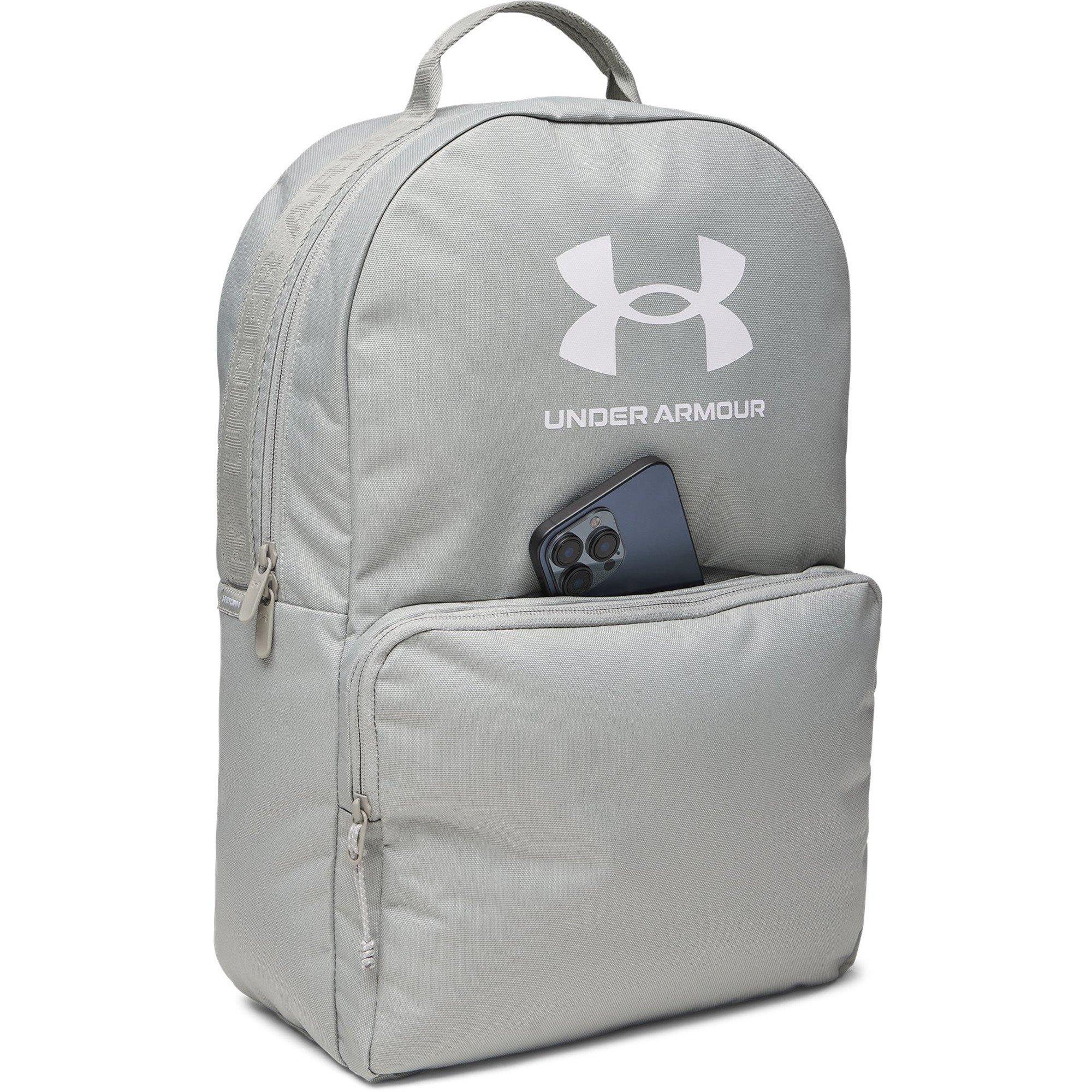 Titanium/White - Under Armour - Adults Essential Backpack - 5